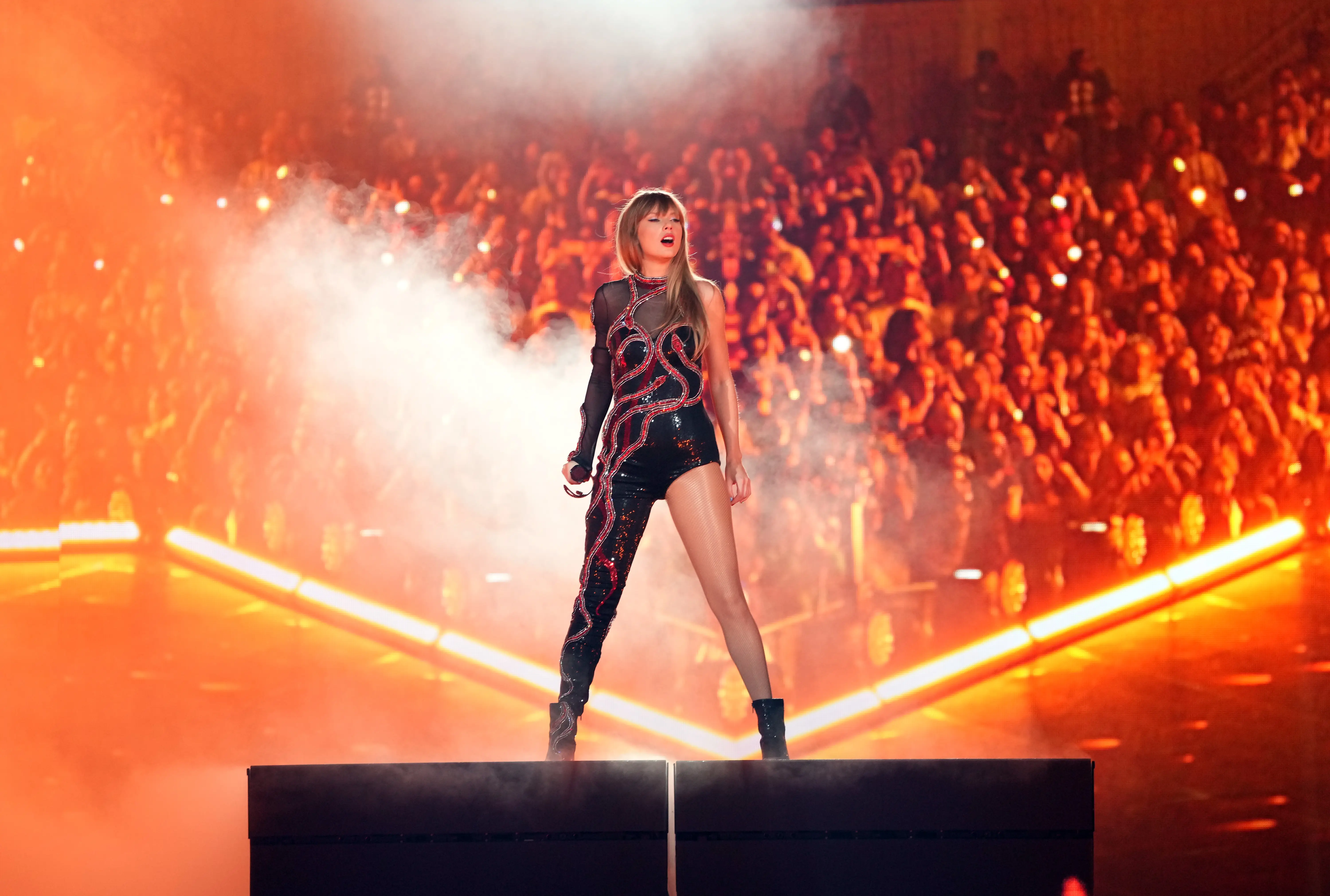Taylor Swift performs 