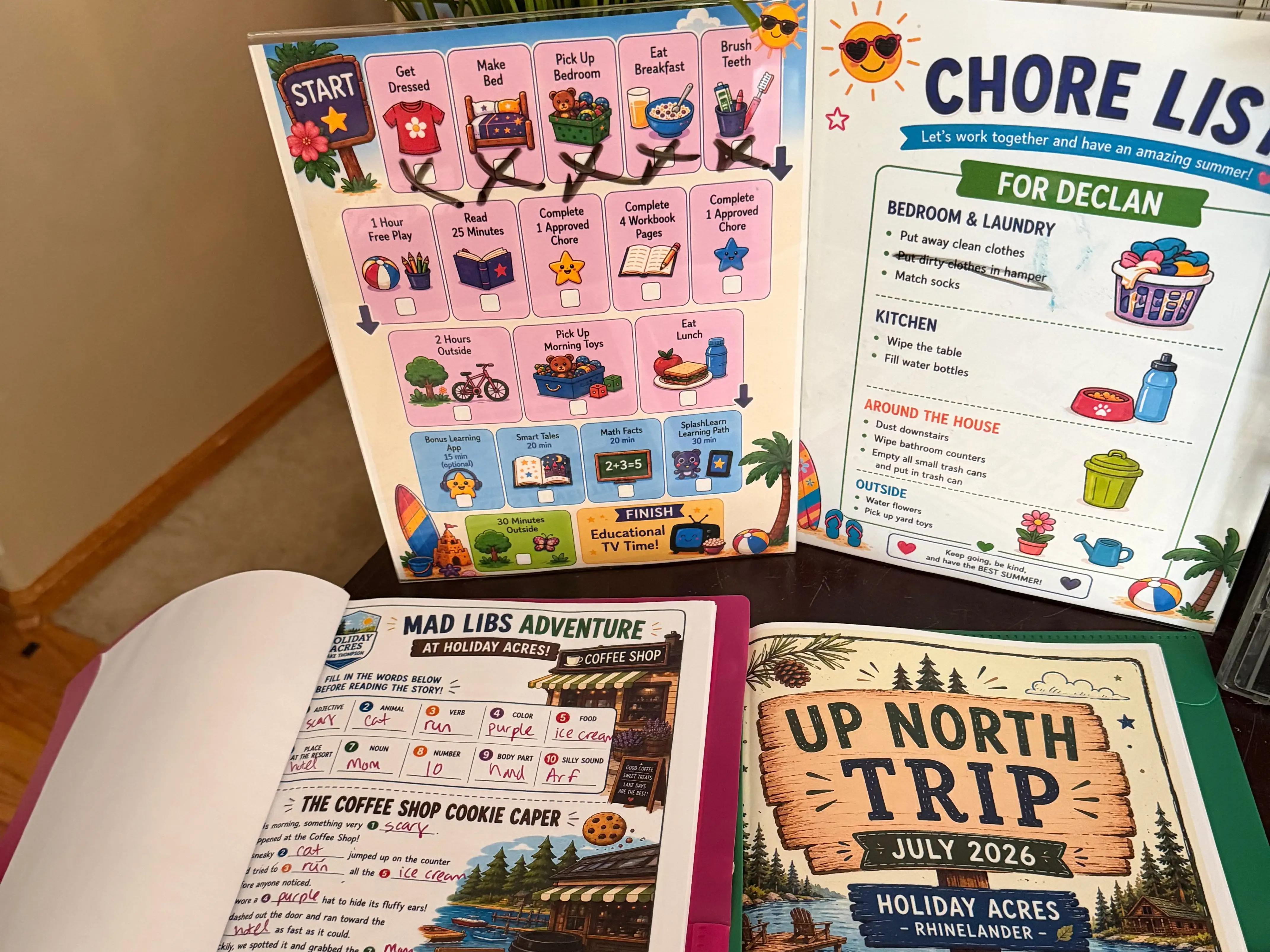 Sara Sprong ChatGPT activity books