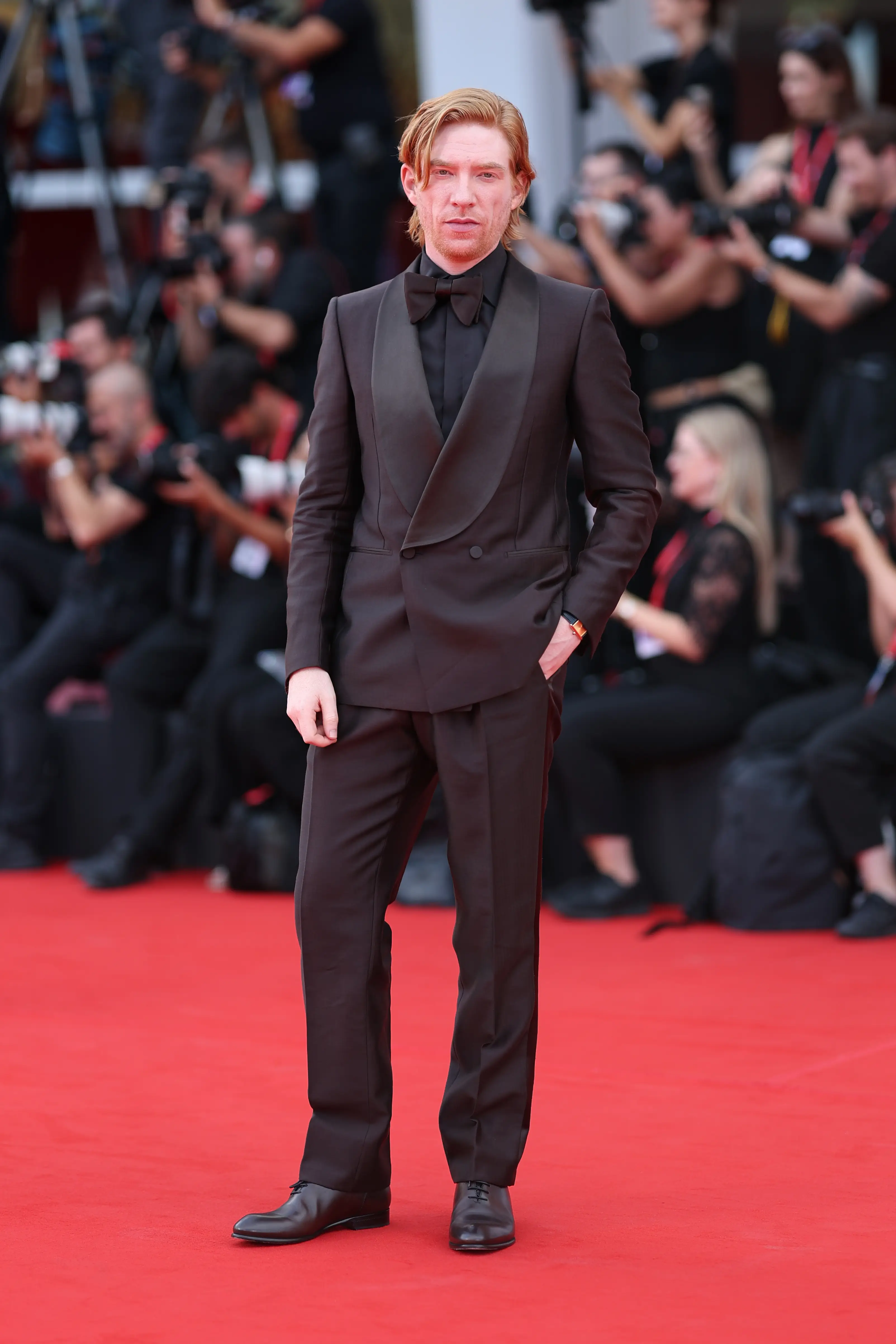 Domhnall Gleeson at the 2026 Venice International Film Festival.