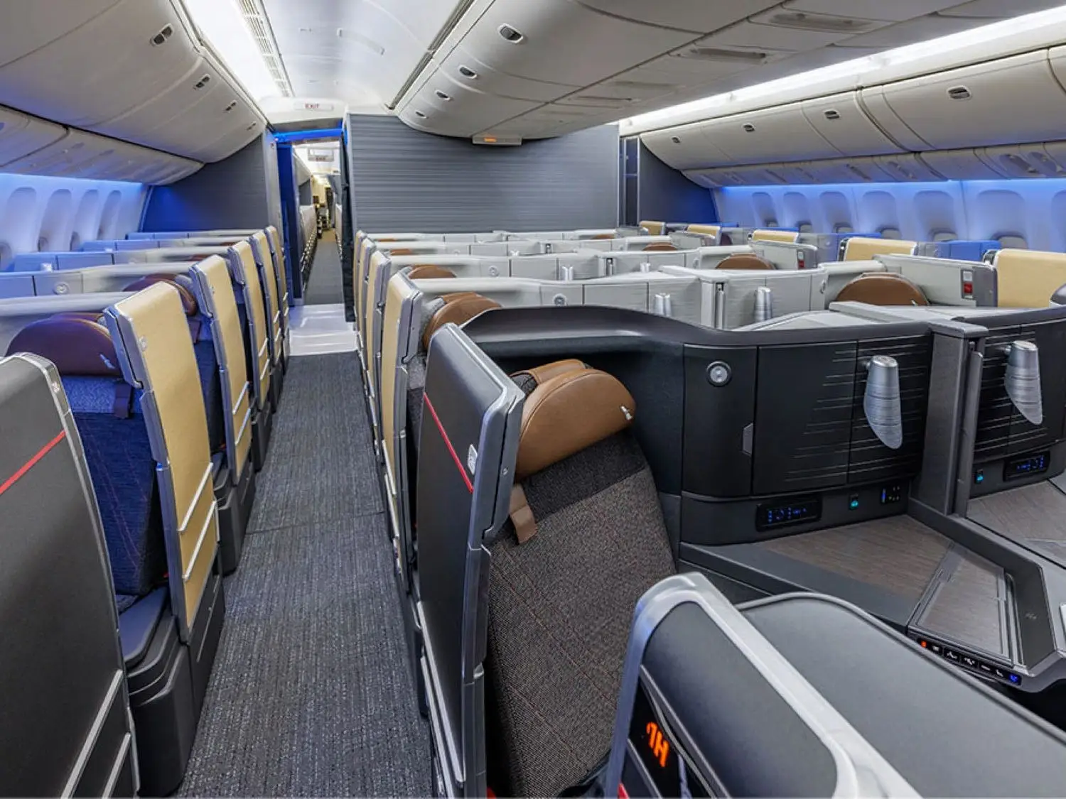 American overhauled its Boeing 777-300ER.