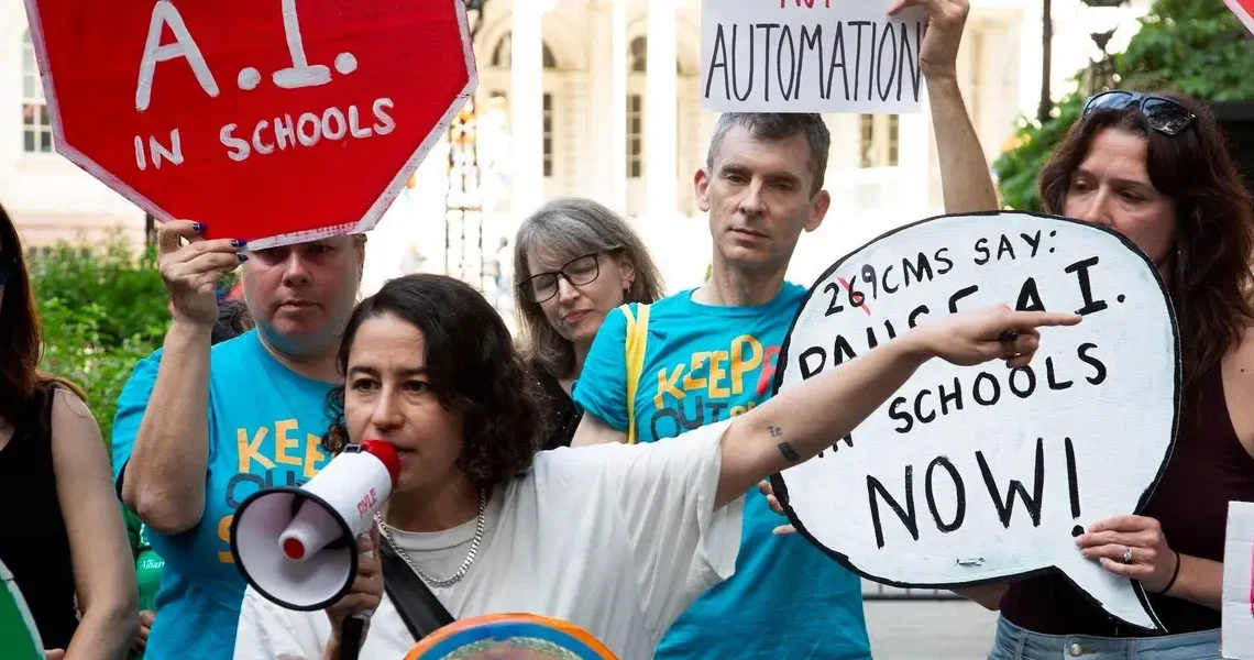 How opposing camps of parents pushed Mamdani to weigh in on AI in school