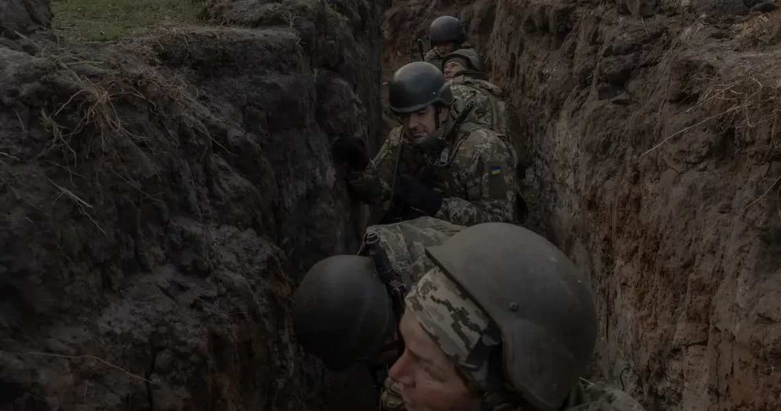 Ukraine’s front lines are so dangerous that troops take casualties just moving in and out of their own trenches