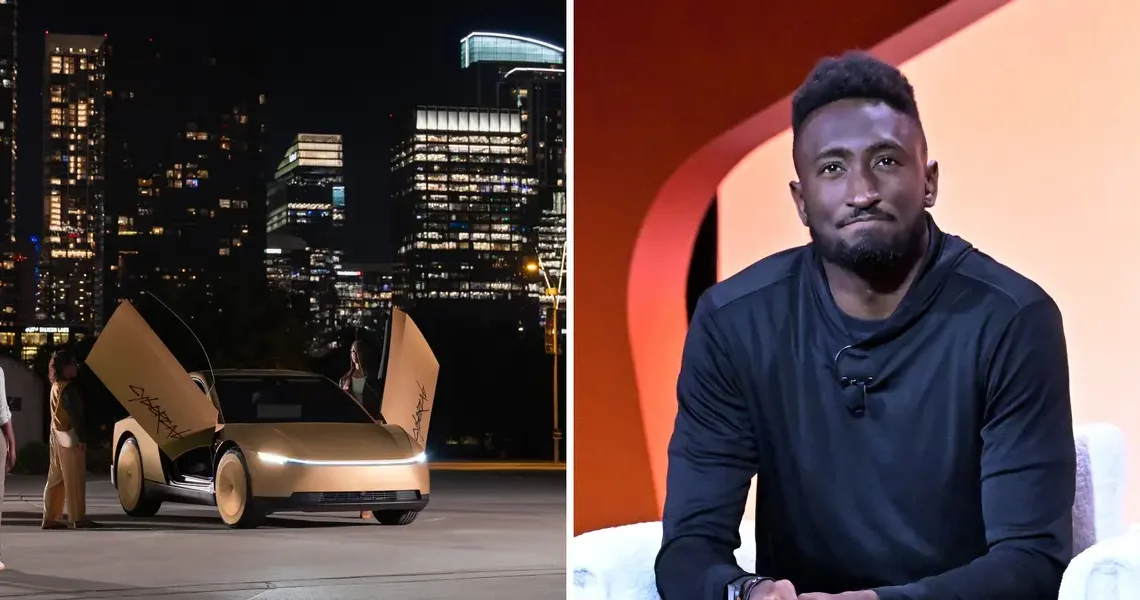 MKBHD is feeling confident that he won’t have to shave his head after Cybercab event