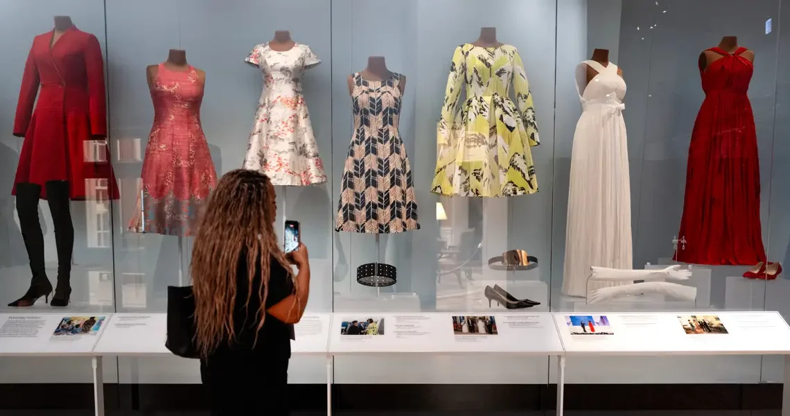 I toured the Obama Presidential Center and saw 12 of Michelle Obama’s best looks, including a $19 Target dress