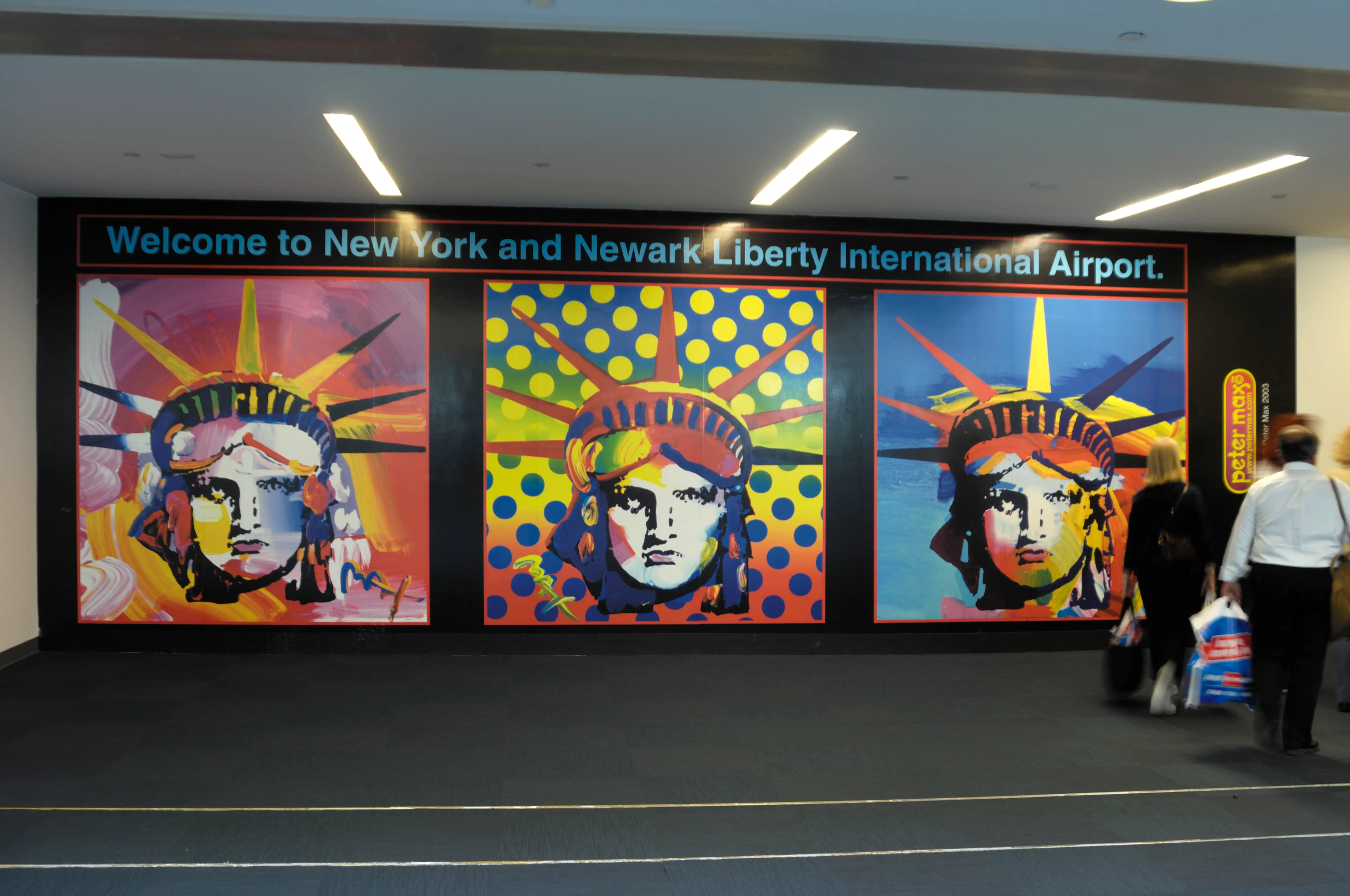 Newark Liberty International Airport.