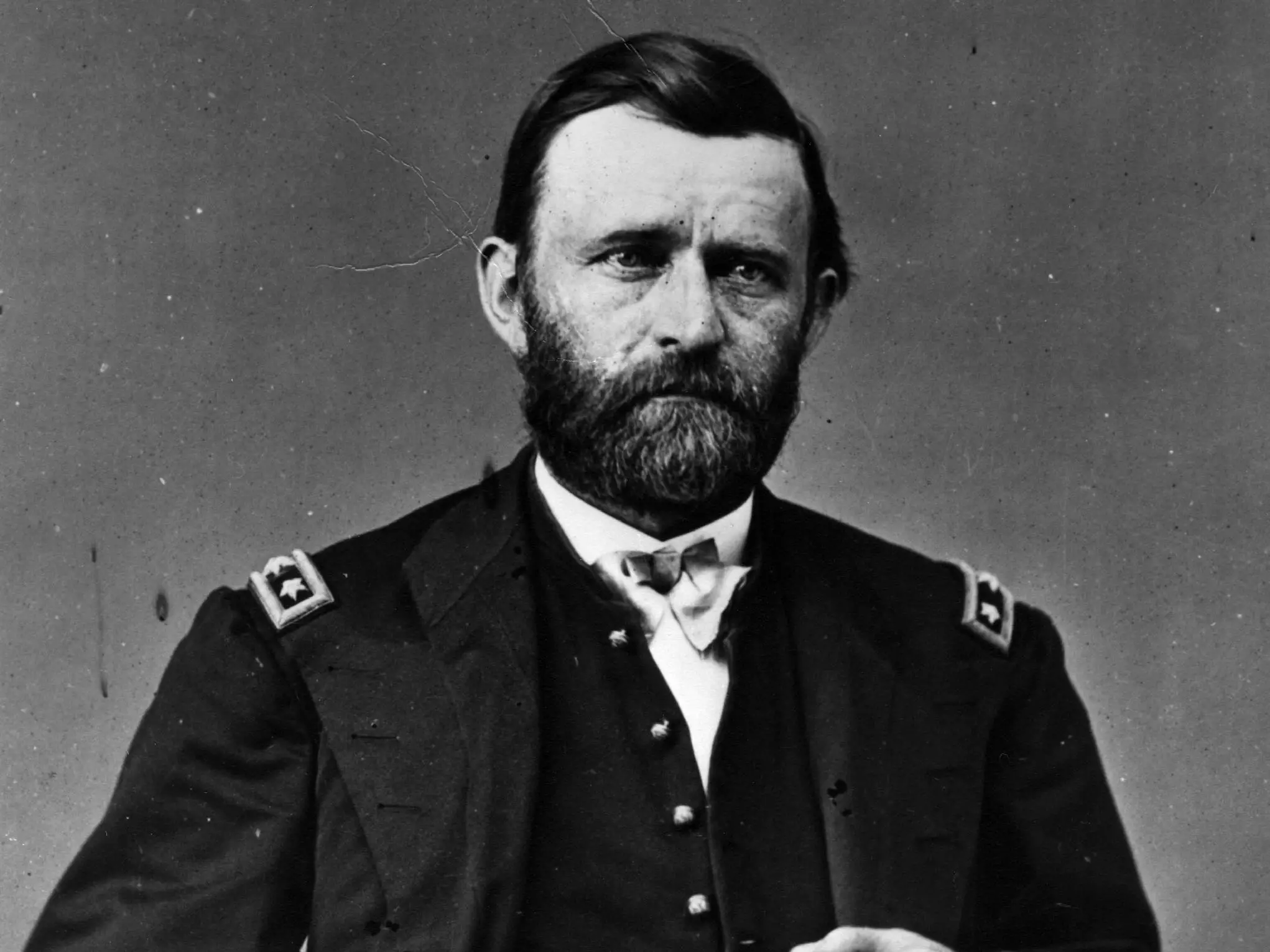 General Ulysses Simpson Grant, later the 18th President of the United States.