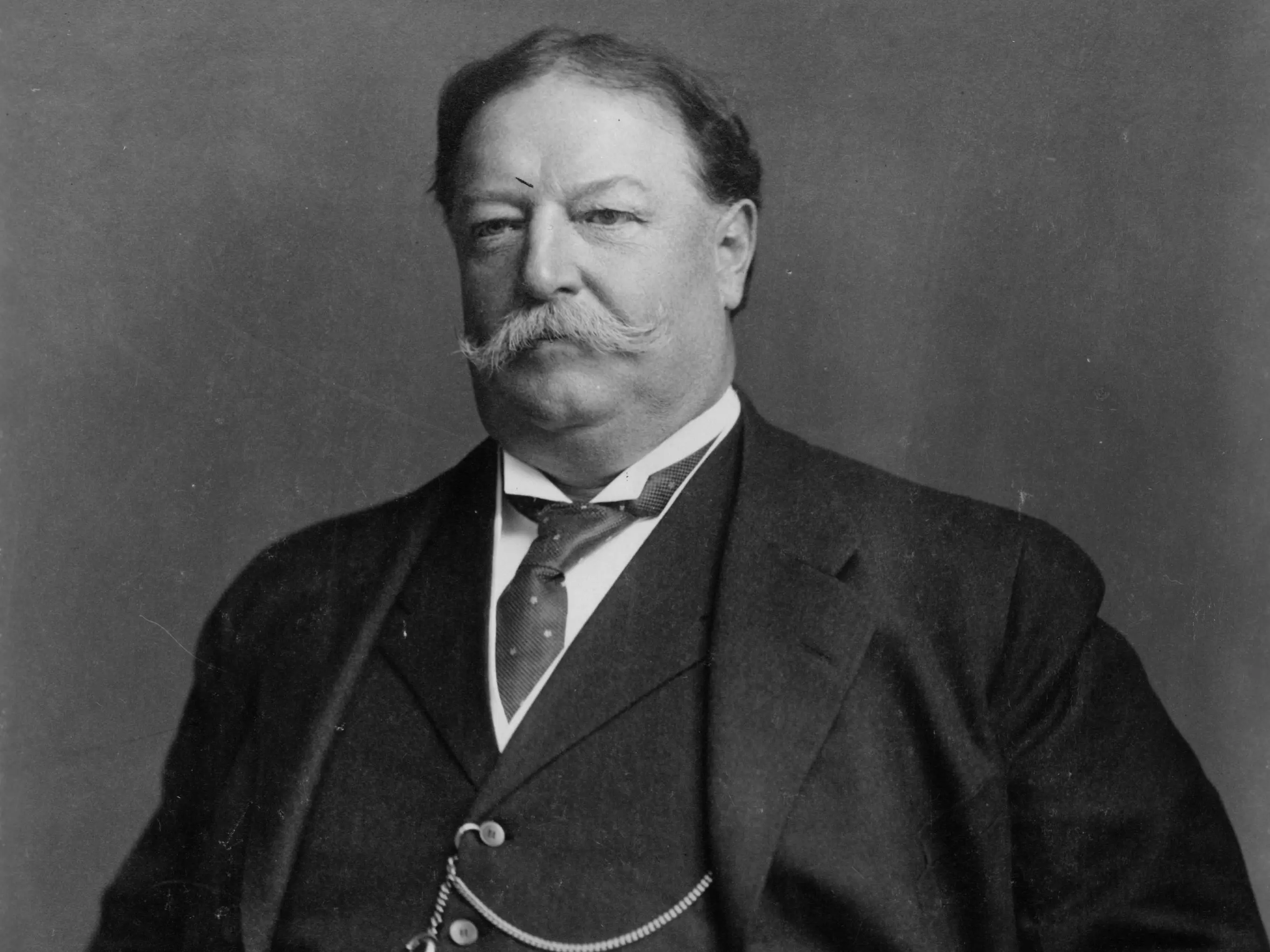 circa 1910: American Republican politician and the 27th President of the United States, William Howard Taft (1857 - 1930).
