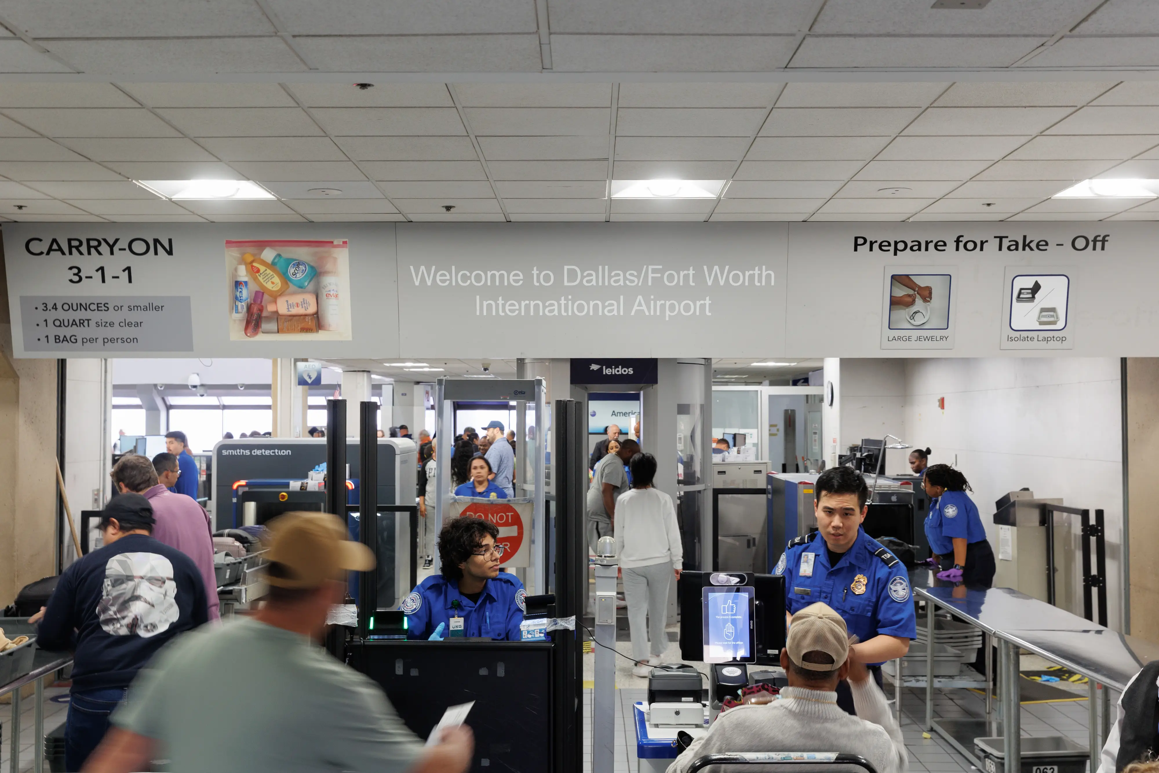 Dallas-Fort Worth International Airport.