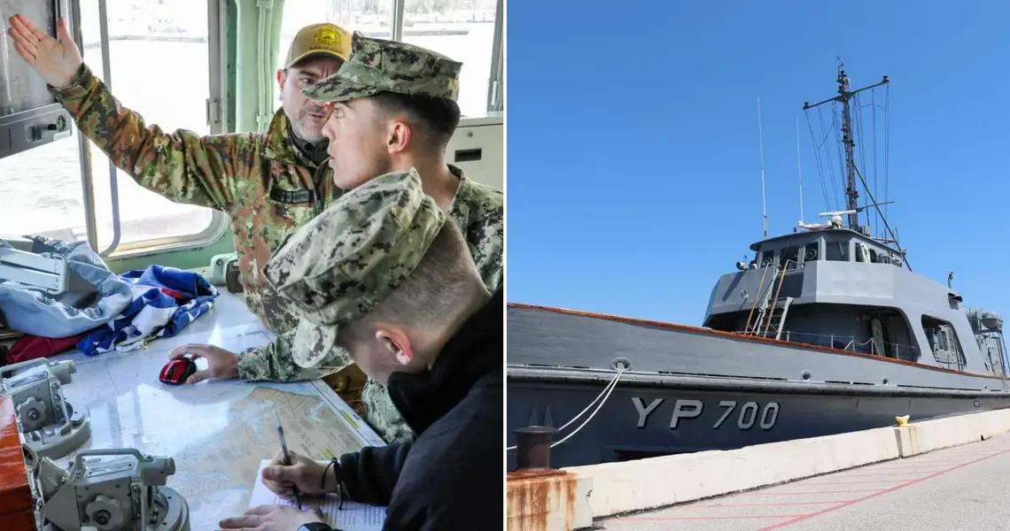 Climb aboard YP 700, a US Naval Academy training vessel where midshipmen take a maritime version of driver’s ed