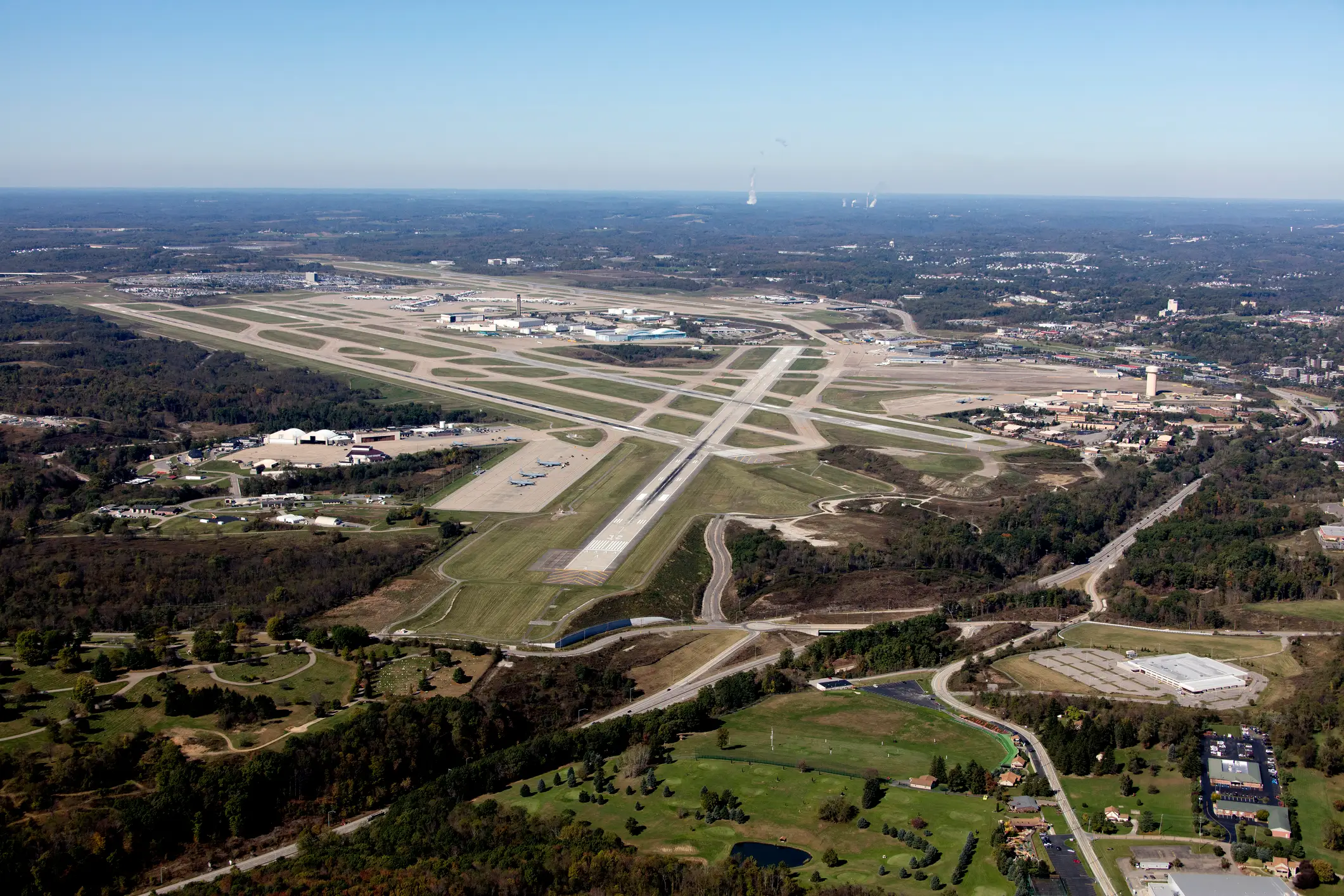 Pittsburgh International Airport.