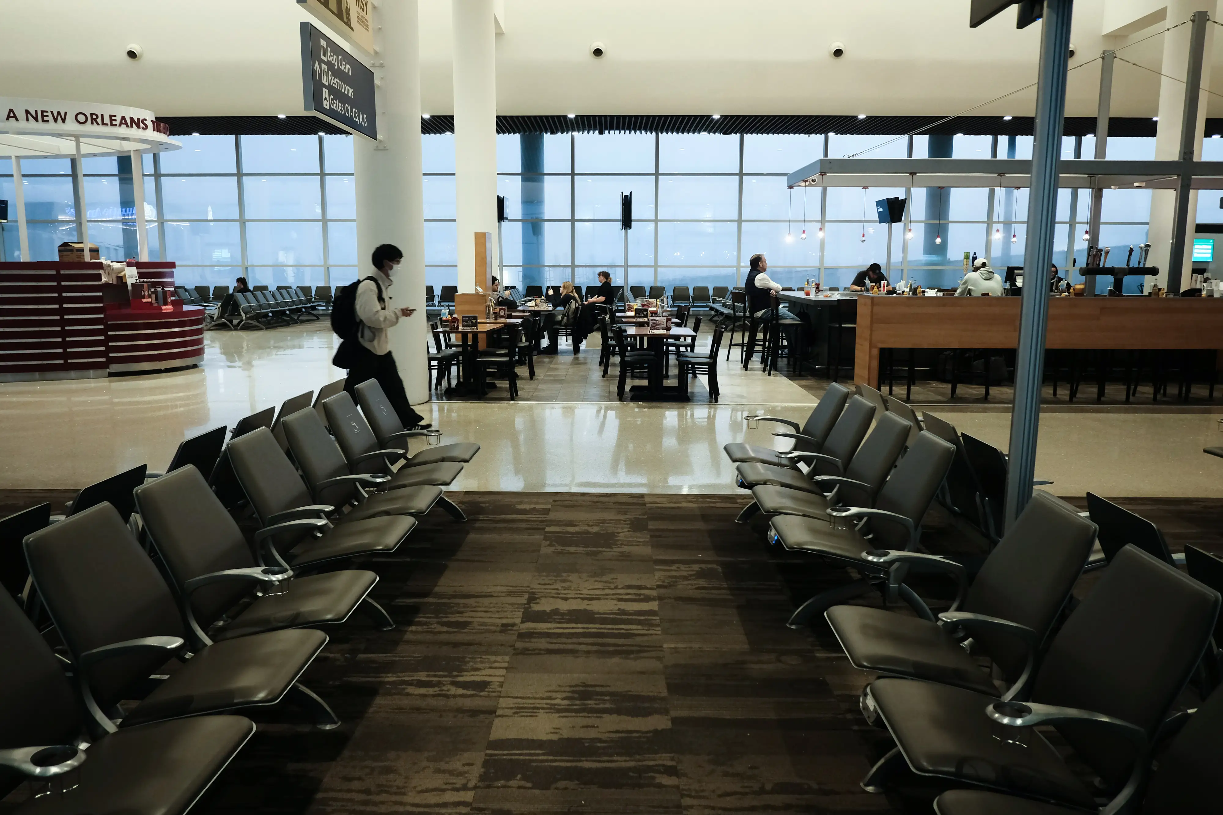 Louis Armstrong New Orleans International Airport.