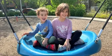 We moved our kids from a small town to Chicago. They’re more independent, and we have more to do.