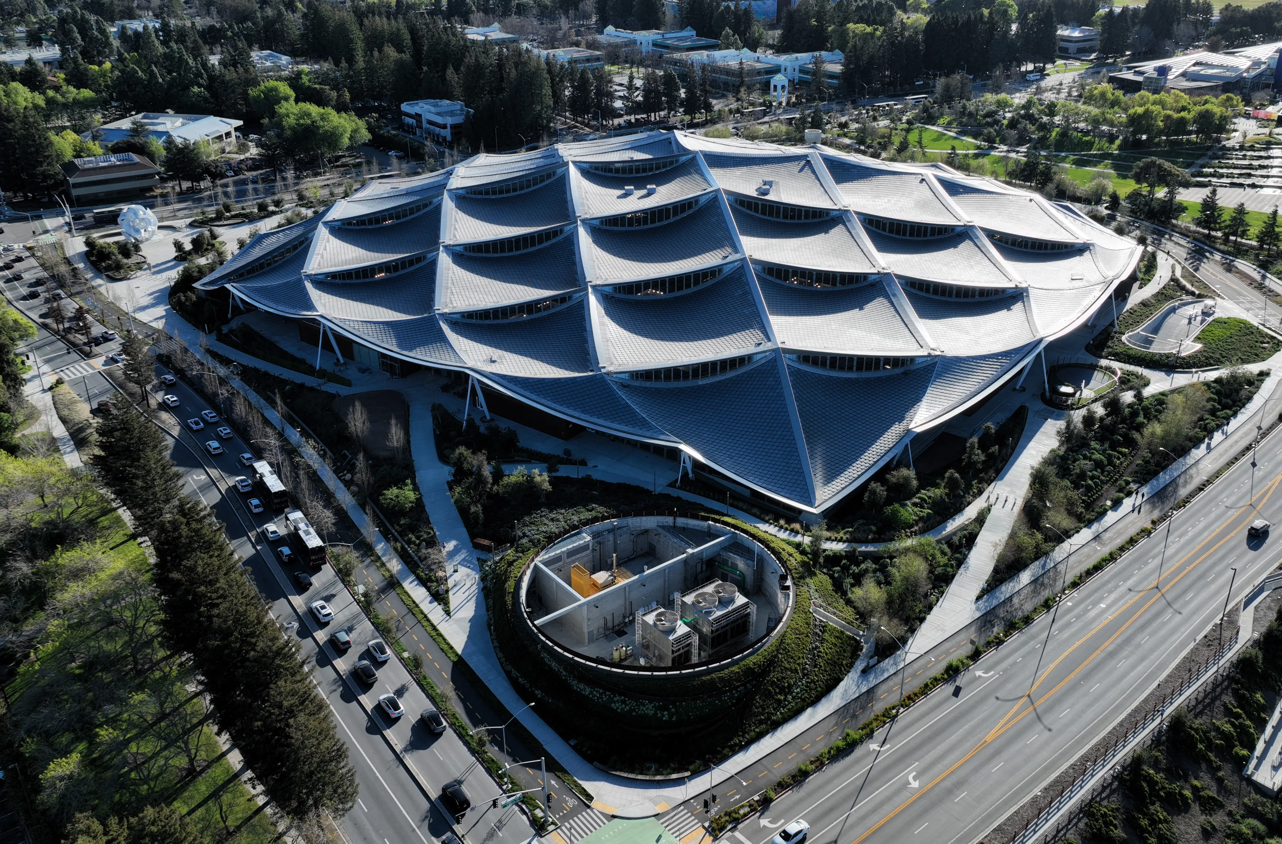 Google's Gradient Canopy office