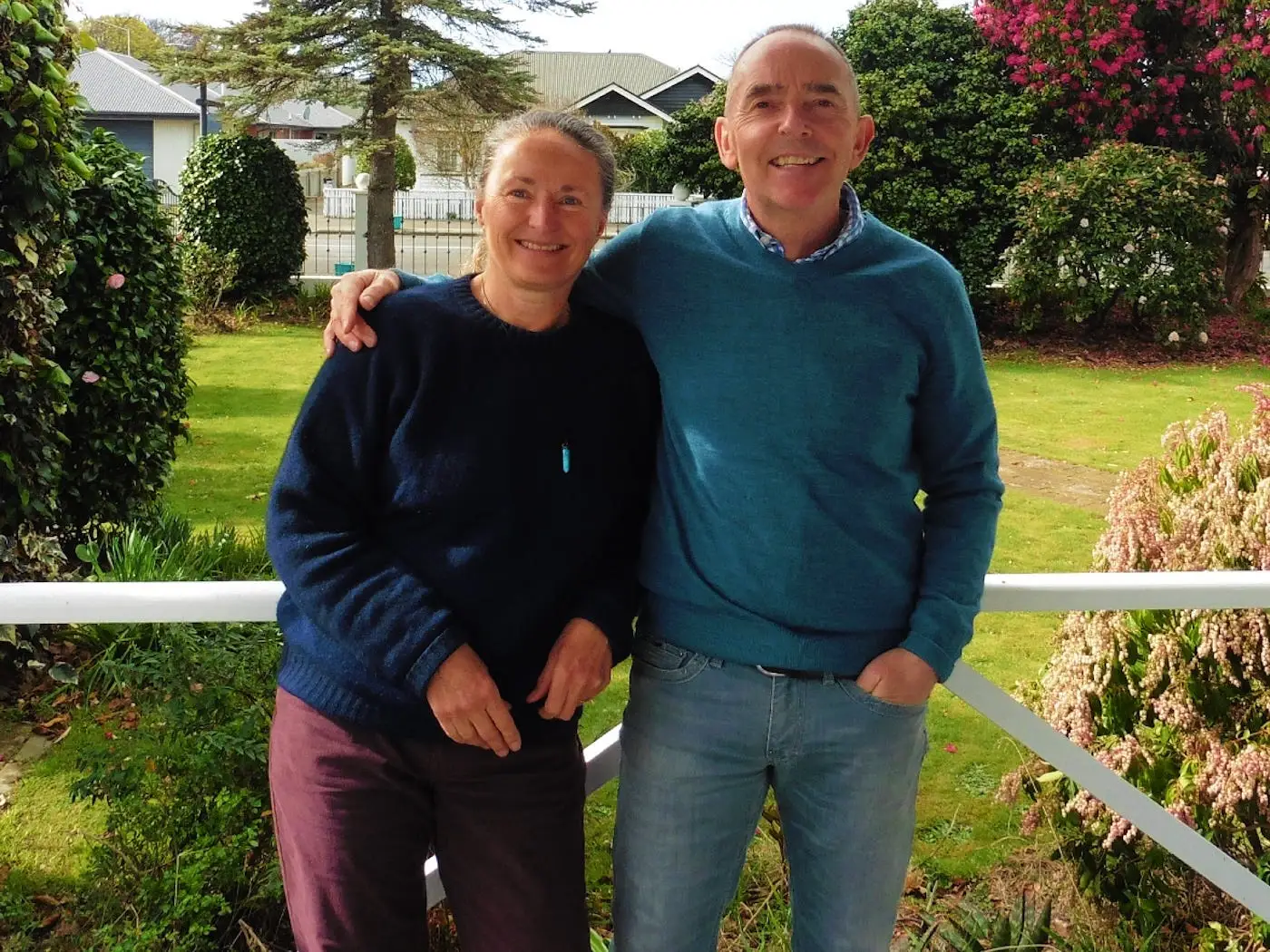 The author and his partner