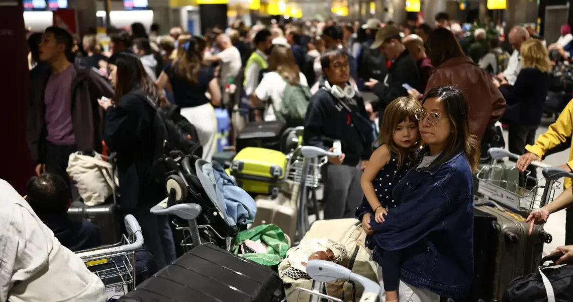 Mapped: Travel chaos as a UK air traffic meltdown grounds thousands of flights worldwide