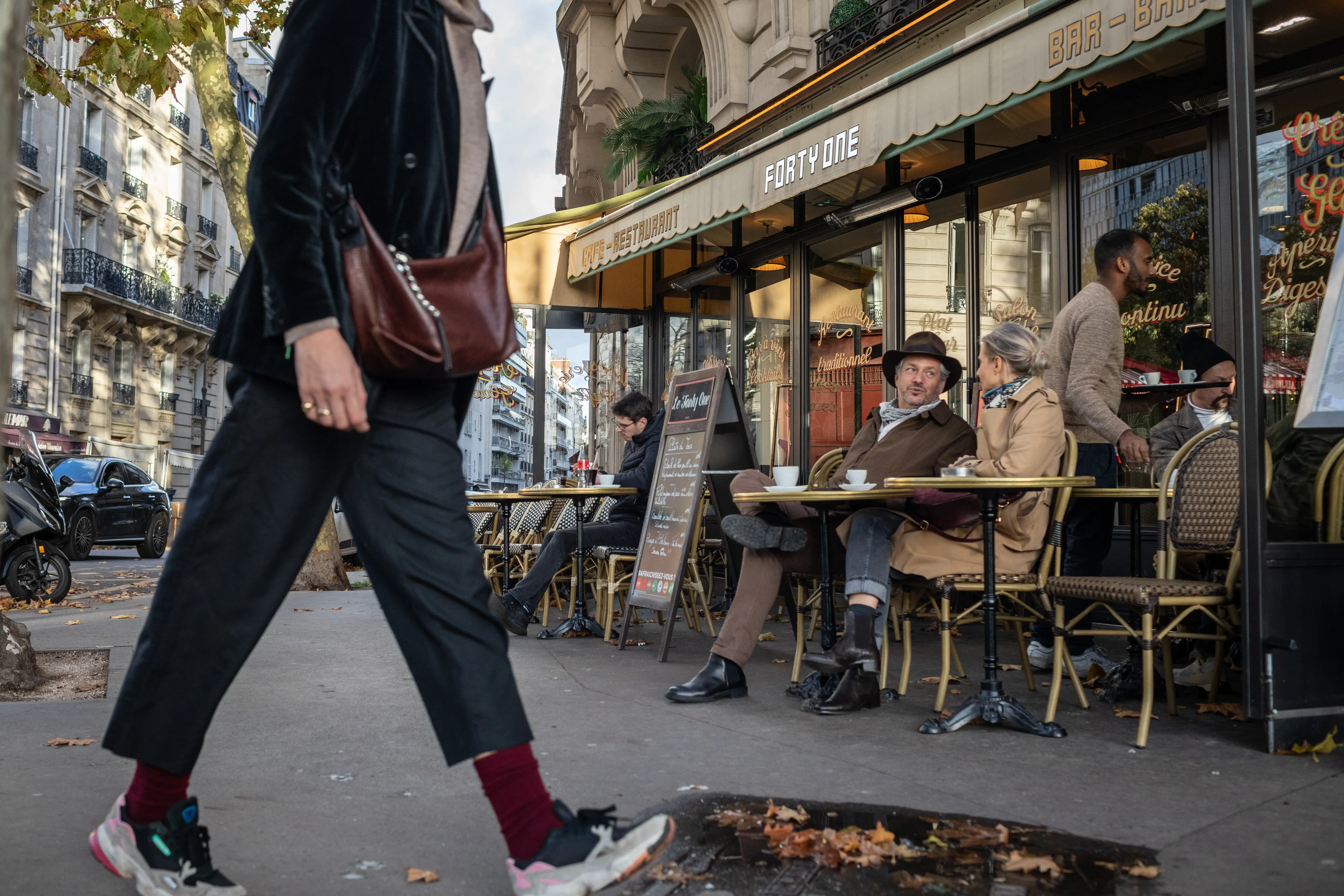 Auteuil neighbourhood in Paris