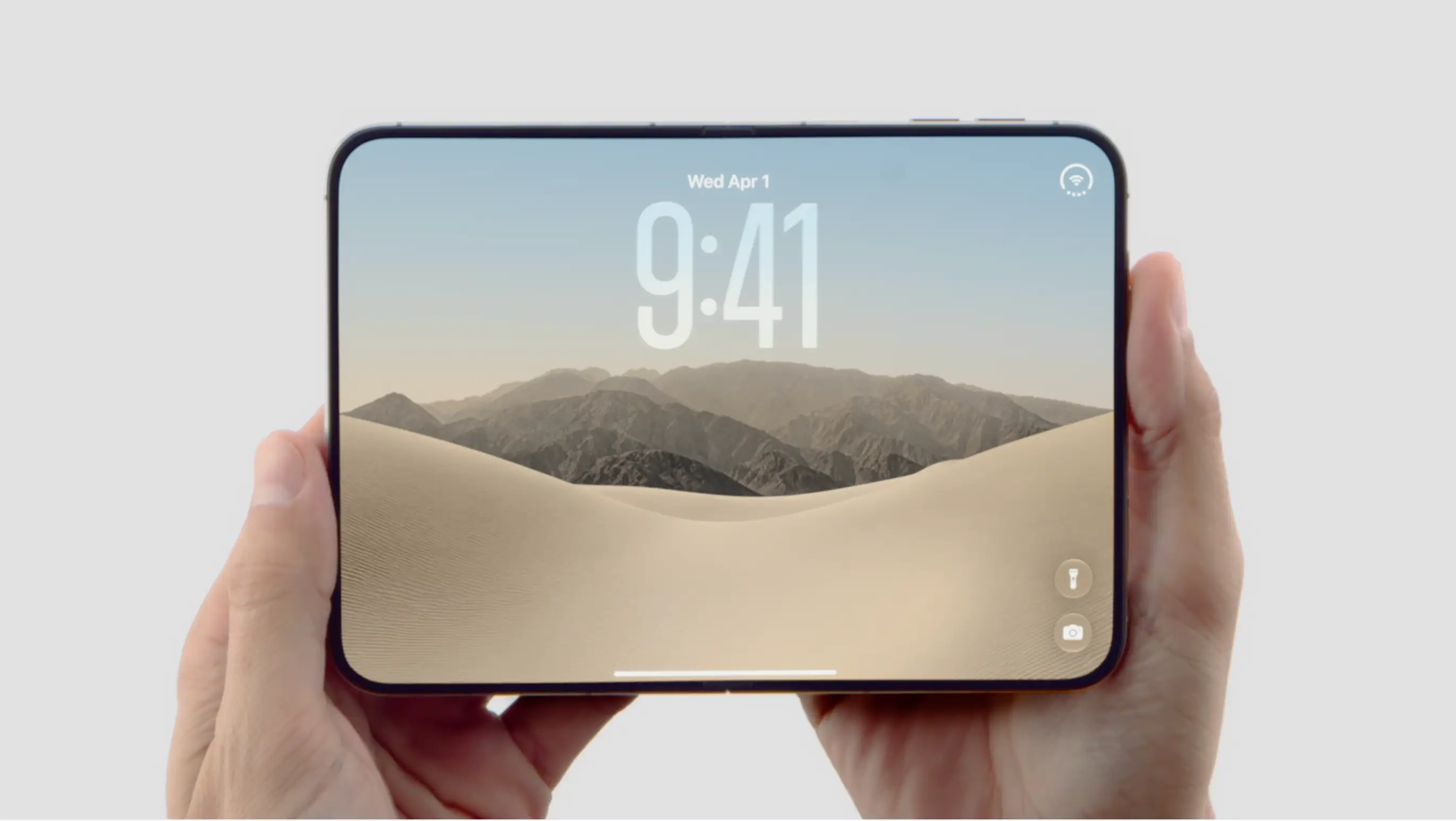 The Apple iPhone Duo foldable display