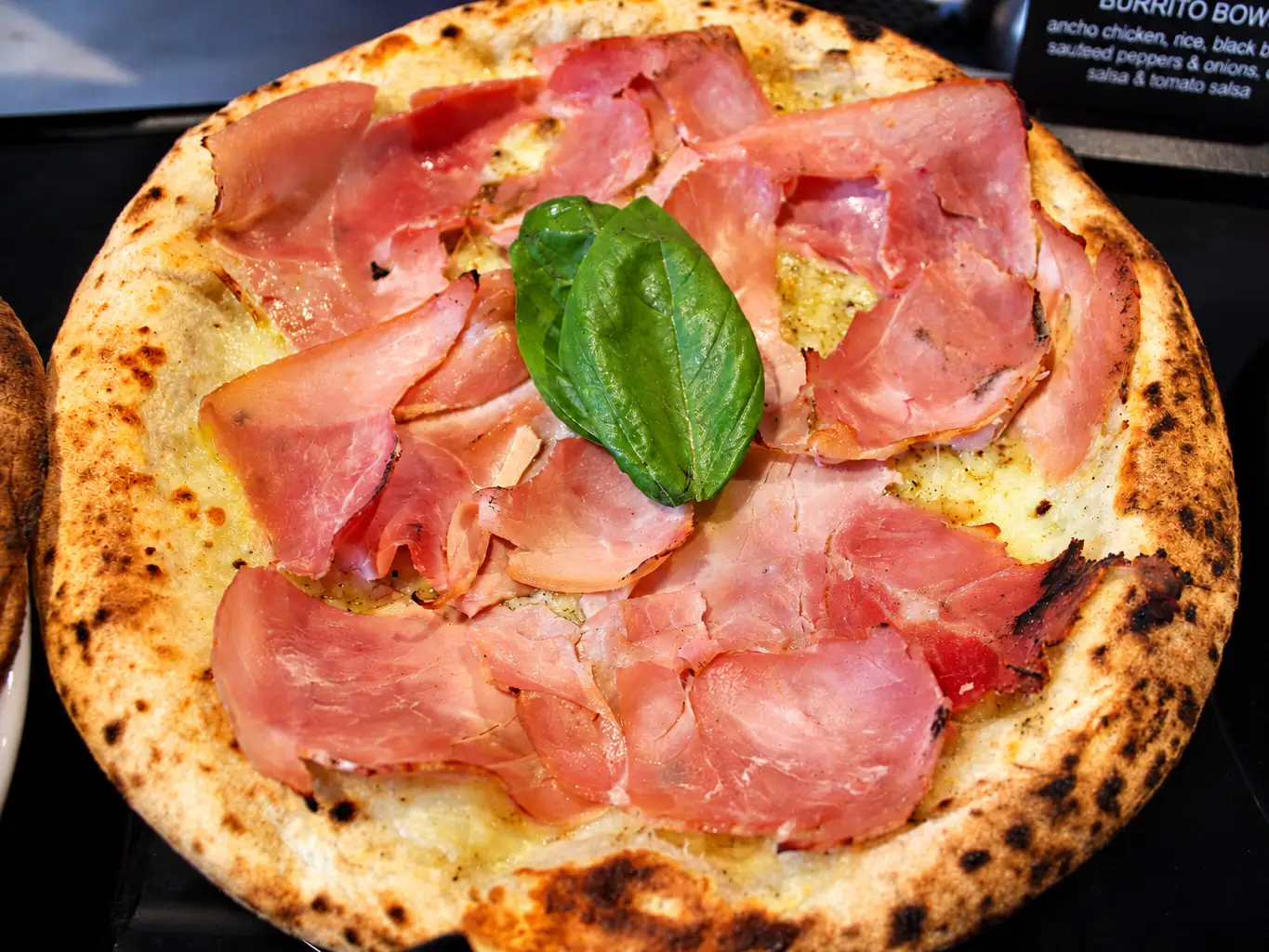 San Matteo NYC prosciutto pizza