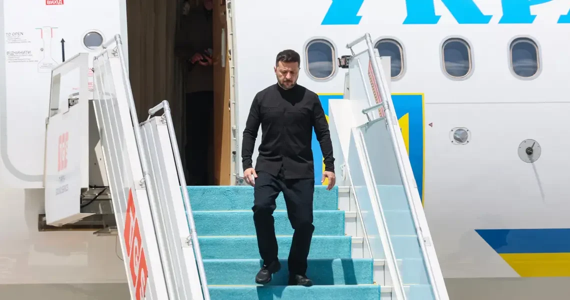 Zelenskyy’s plane was ‘almost hit’ by a Russian drone over Moldovan airspace, NATO member says