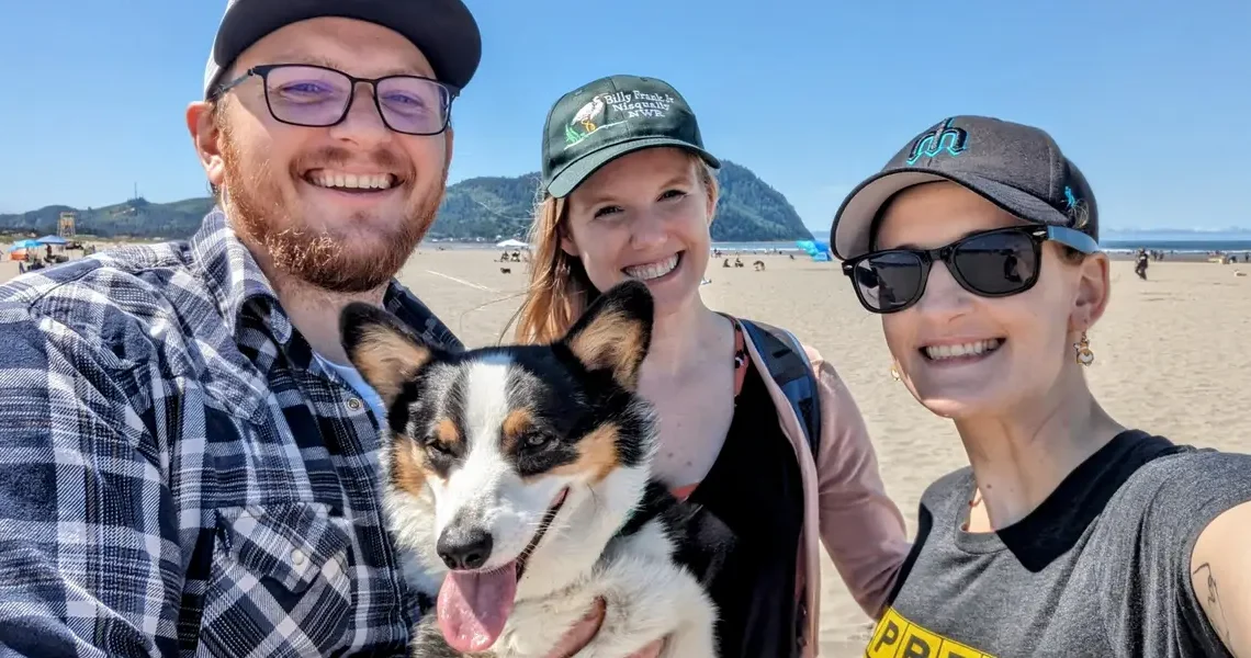 My husband and I bought our first home together. A year later, our friend moved in.