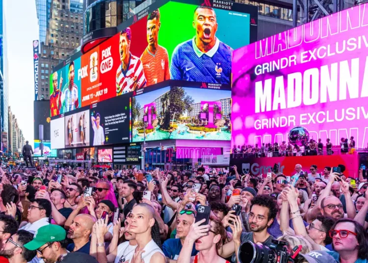 Grindr is betting big on IRL marketing. There’s a very digital reason.