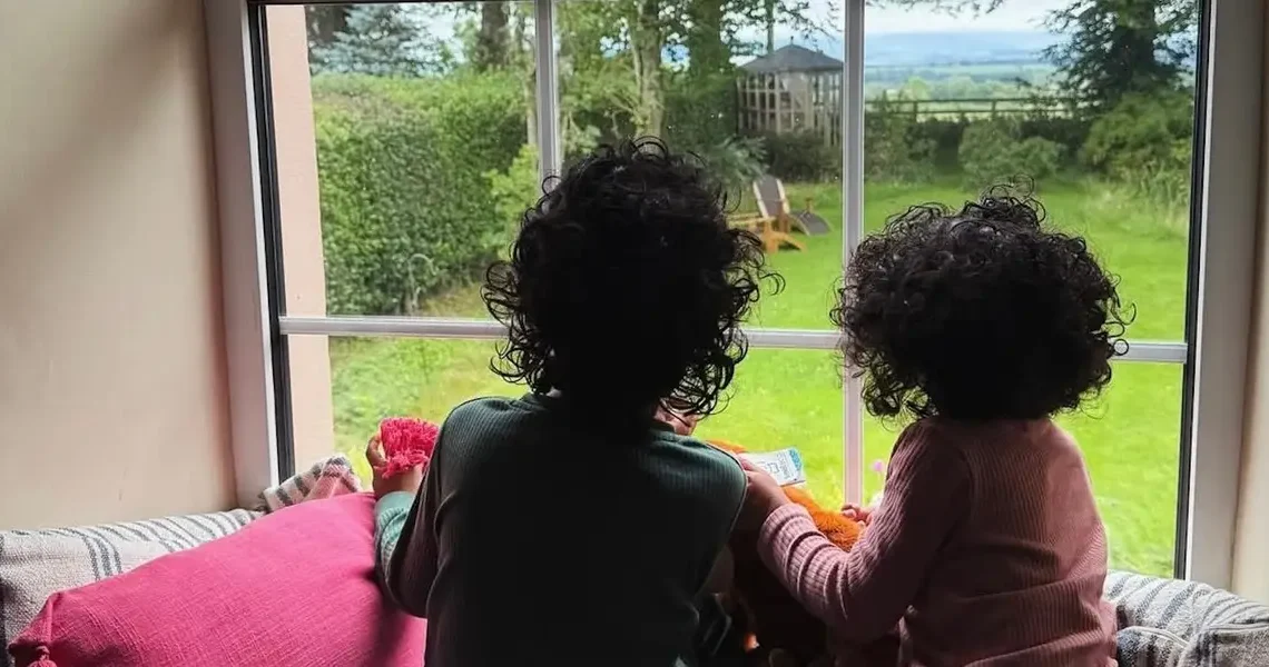 I grew up being afraid to make mistakes and show my emotions. I’m raising my children differently.
