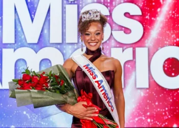 The new Miss America said her dad sent her daily questions about current events to prepare for the pageant