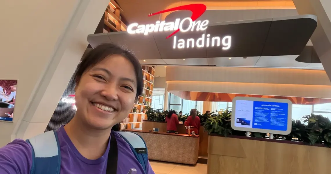 I visited Capital One’s lounge at LaGuardia. I loved the free steak and shrimp, but I’ll do 1 thing differently next time.