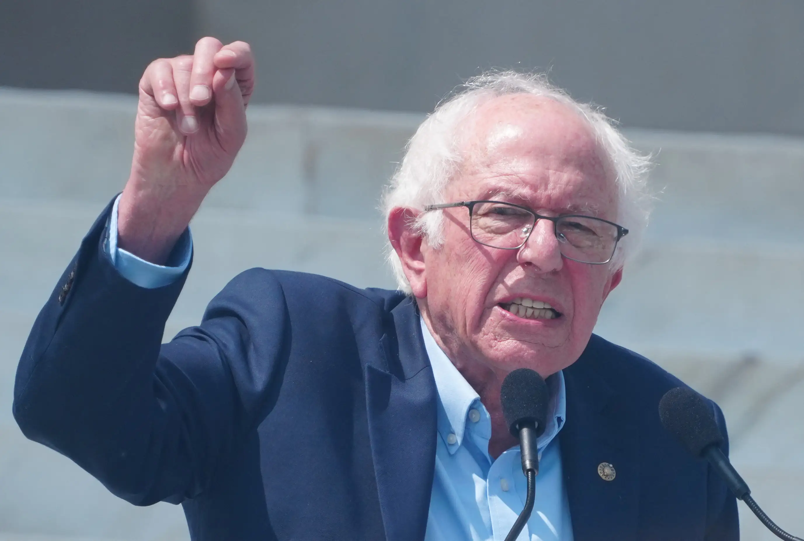 Vermont Senator Bernie Sanders.