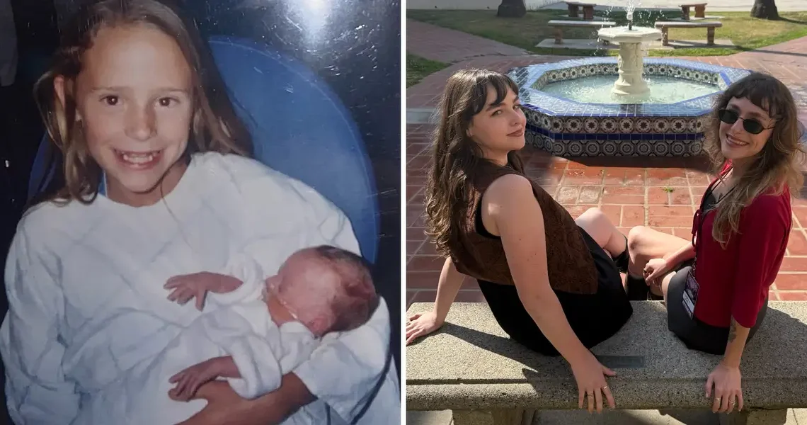 My sister and I are 10 years apart and used to hate each other. Our dynamic has totally changed over the years.