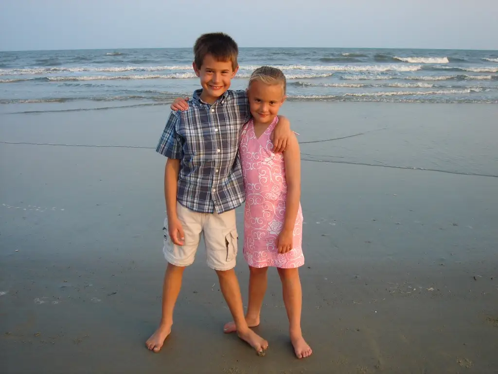 Kids posing for photo