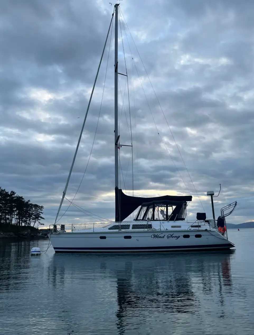 sailboat Wind Song