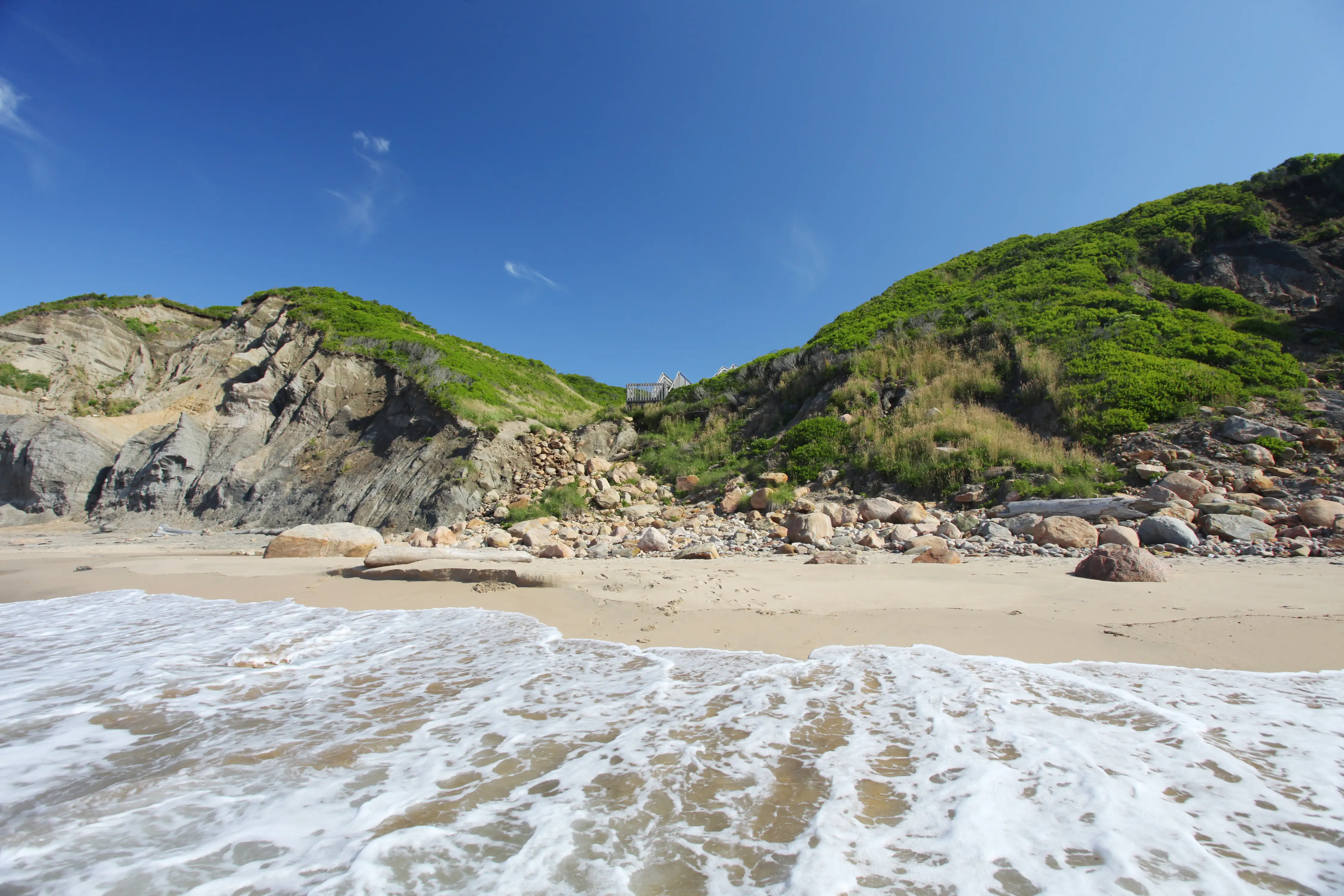 Block Island at the Mohegan Bluffs
