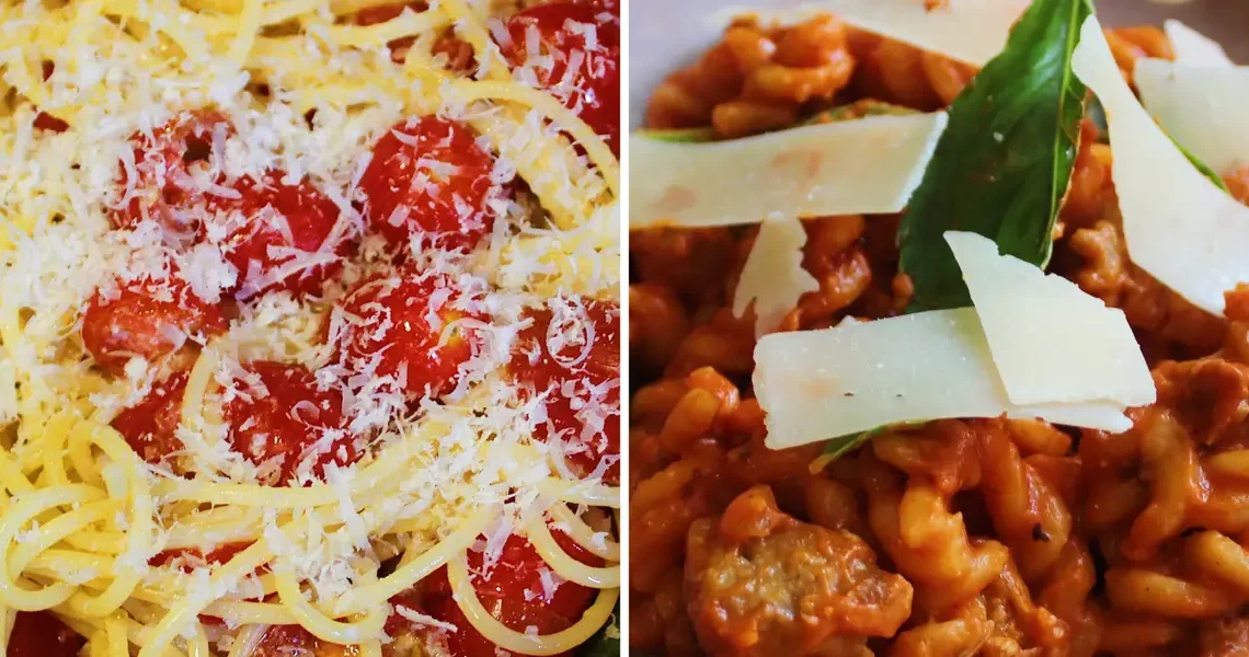 I tried easy weeknight pasta recipes by Ina Garten and Ree Drummond. One earned a spot in my dinner rotation.