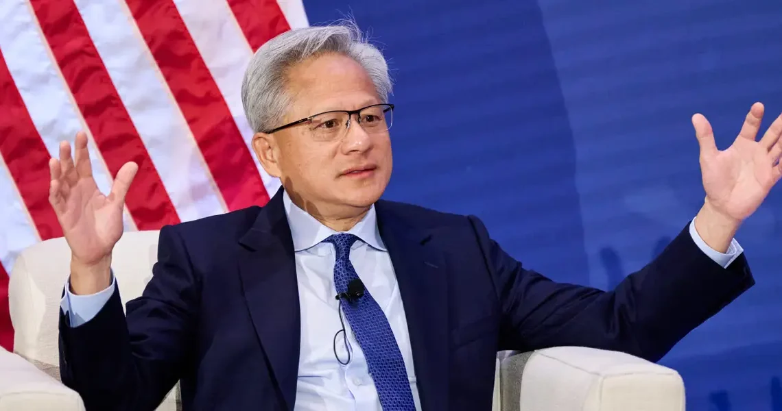 Trump called Nvidia CEO Jensen Huang mid-interview to rip AI doomerism: ‘The robots will not be taking over’