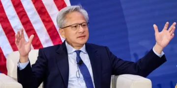 Trump called Nvidia CEO Jensen Huang mid-interview to rip AI doomerism: ‘The robots will not be taking over’