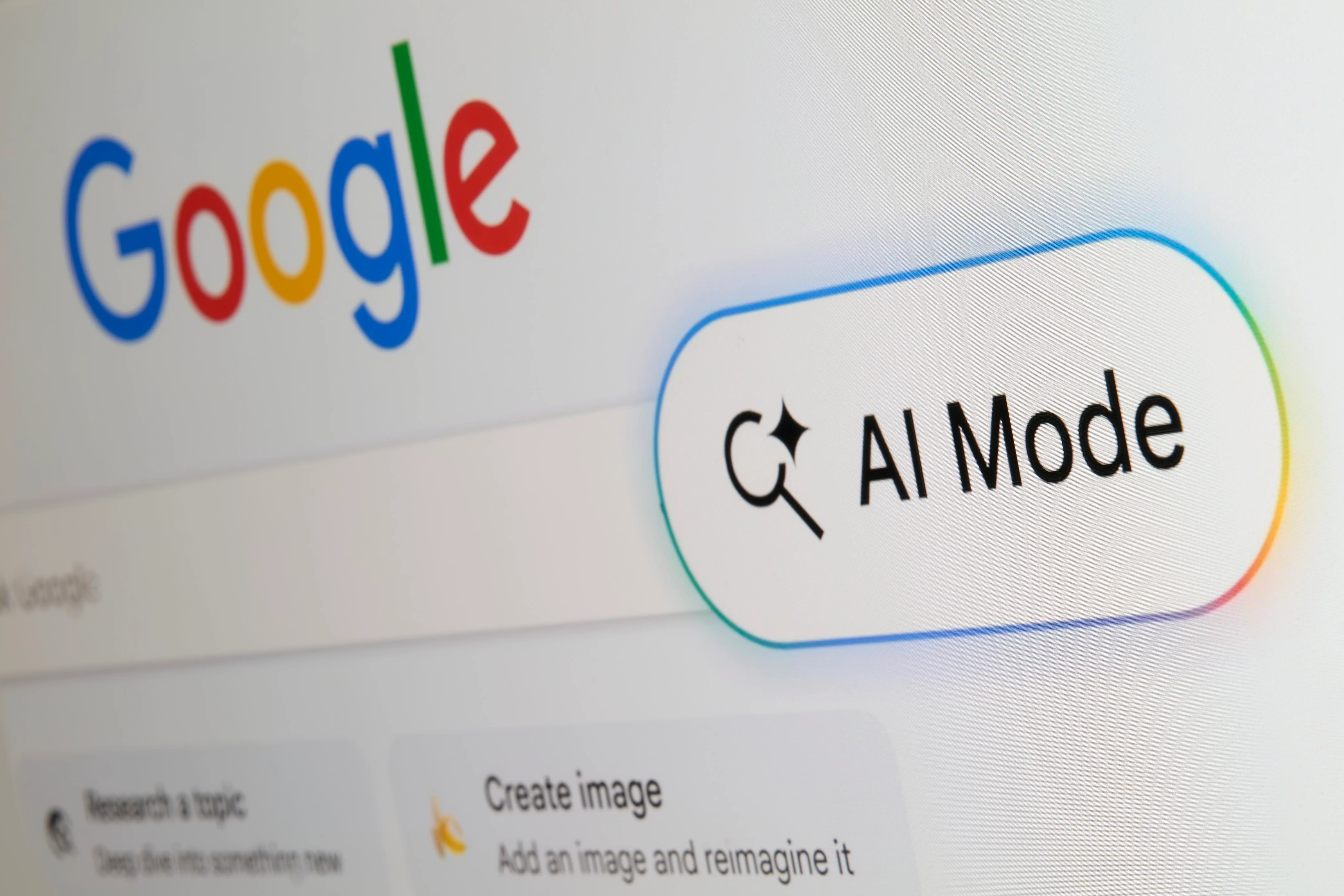 An image showing Google AI mode