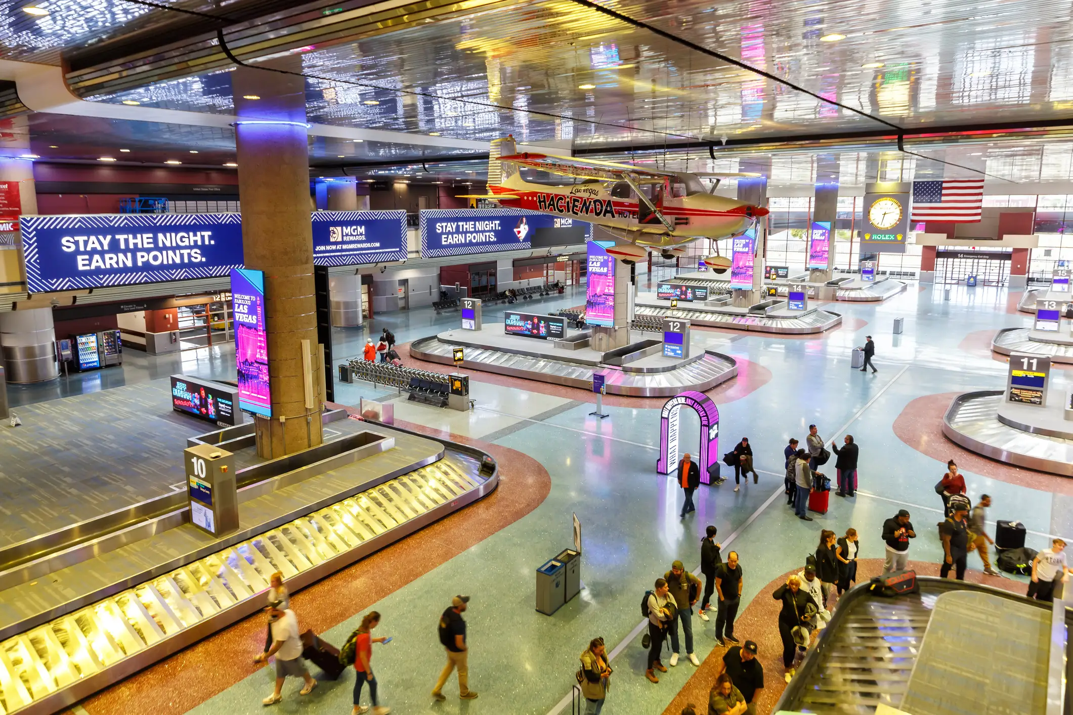 Harry Reid International Airport.