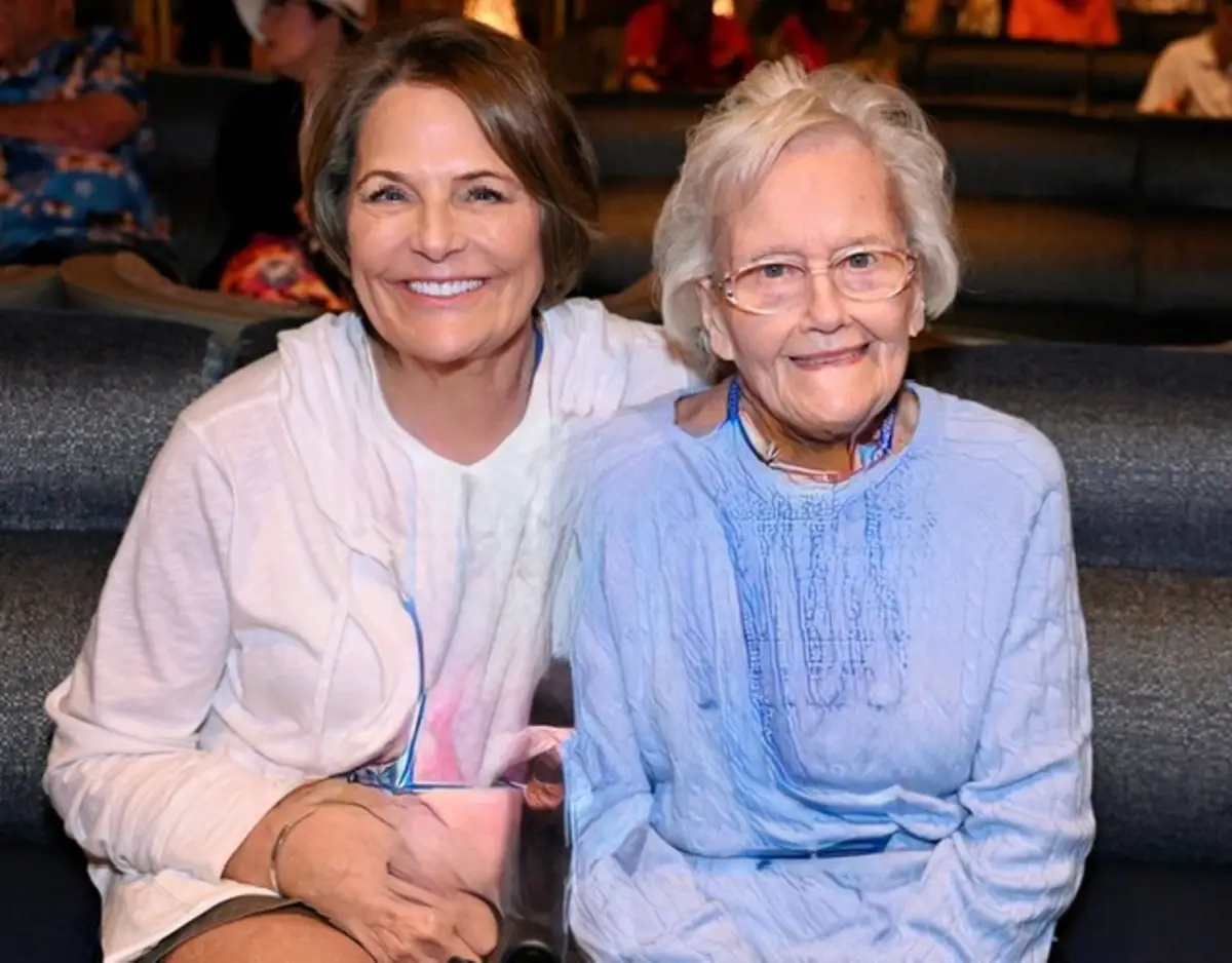 Barbara Marcanti and her mom
