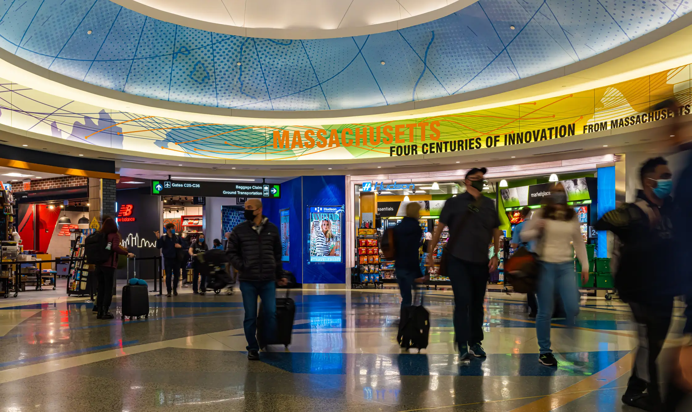 Boston Logan International Airport.