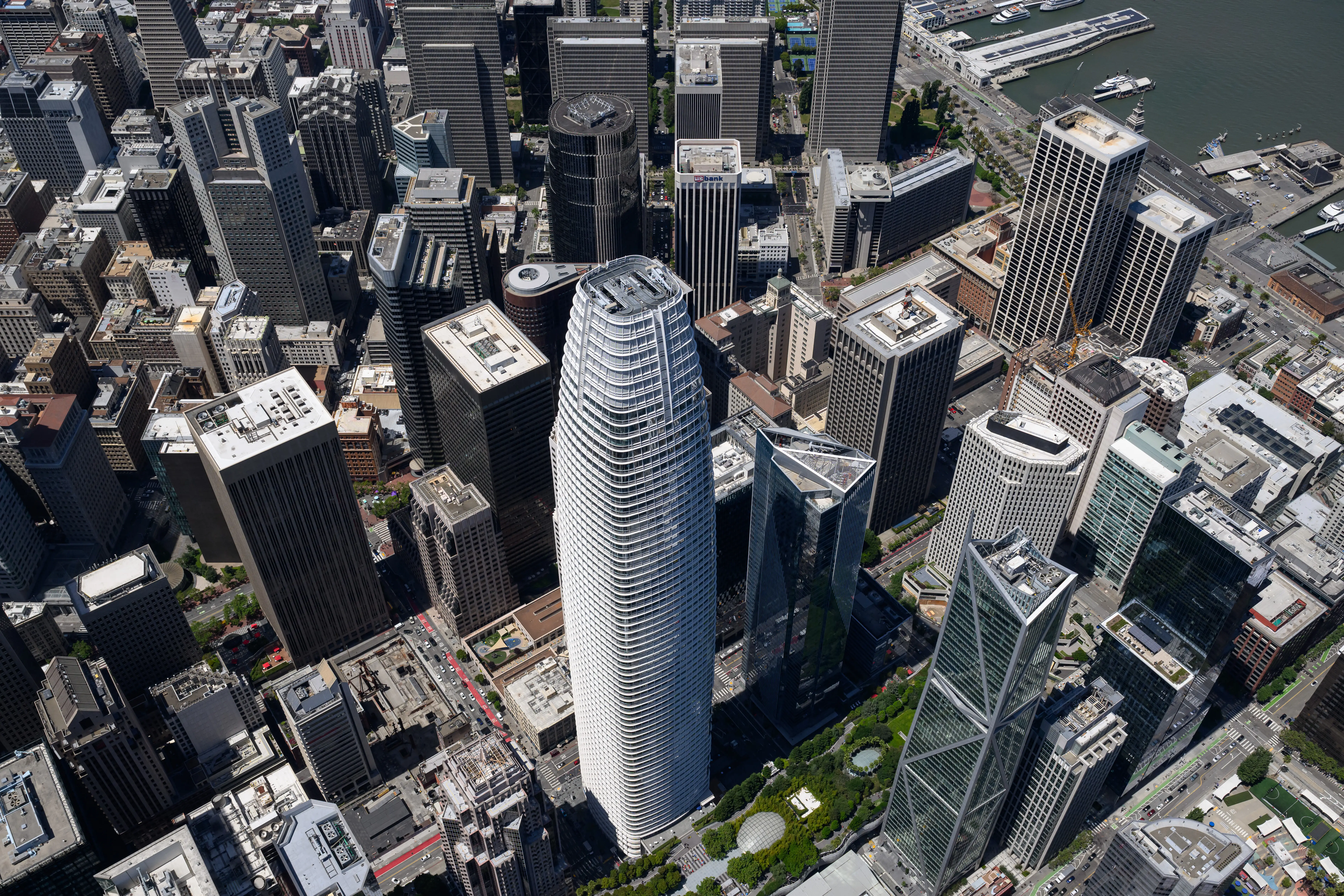 Salesforce Tower in downtown San Francisco.