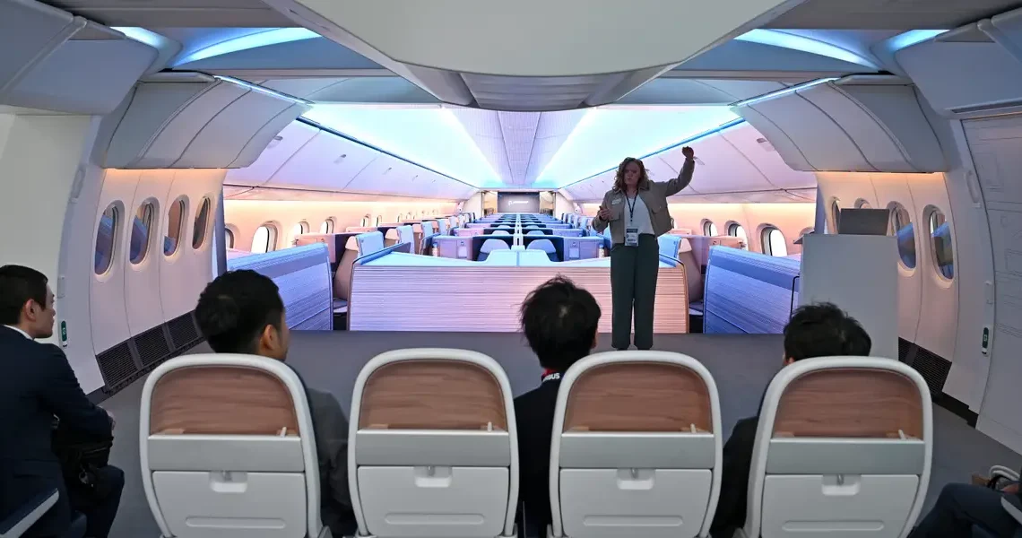 Boeing’s new 777X is finally expected to fly passengers next year. Here are the 5 coolest cabin features.