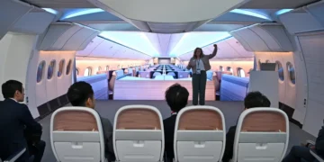 Boeing’s new 777X is finally expected to fly passengers next year. Here are the 5 coolest cabin features.