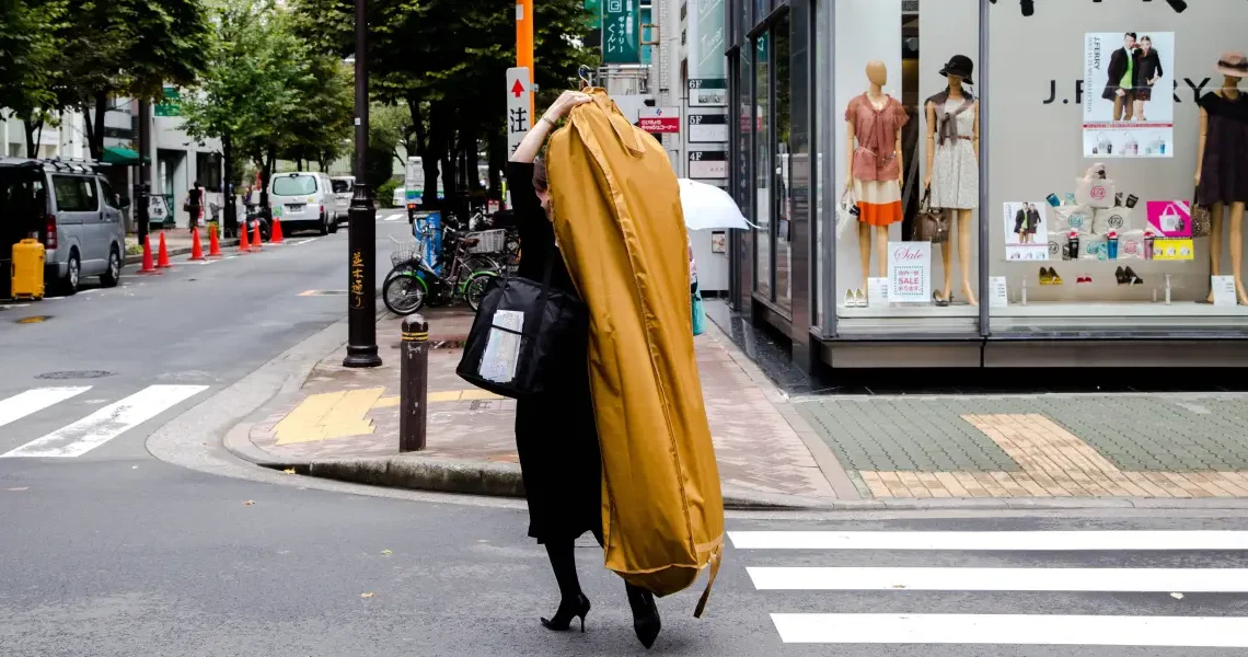 I felt confident in my appearance and how I dressed. Then, I moved to Japan.