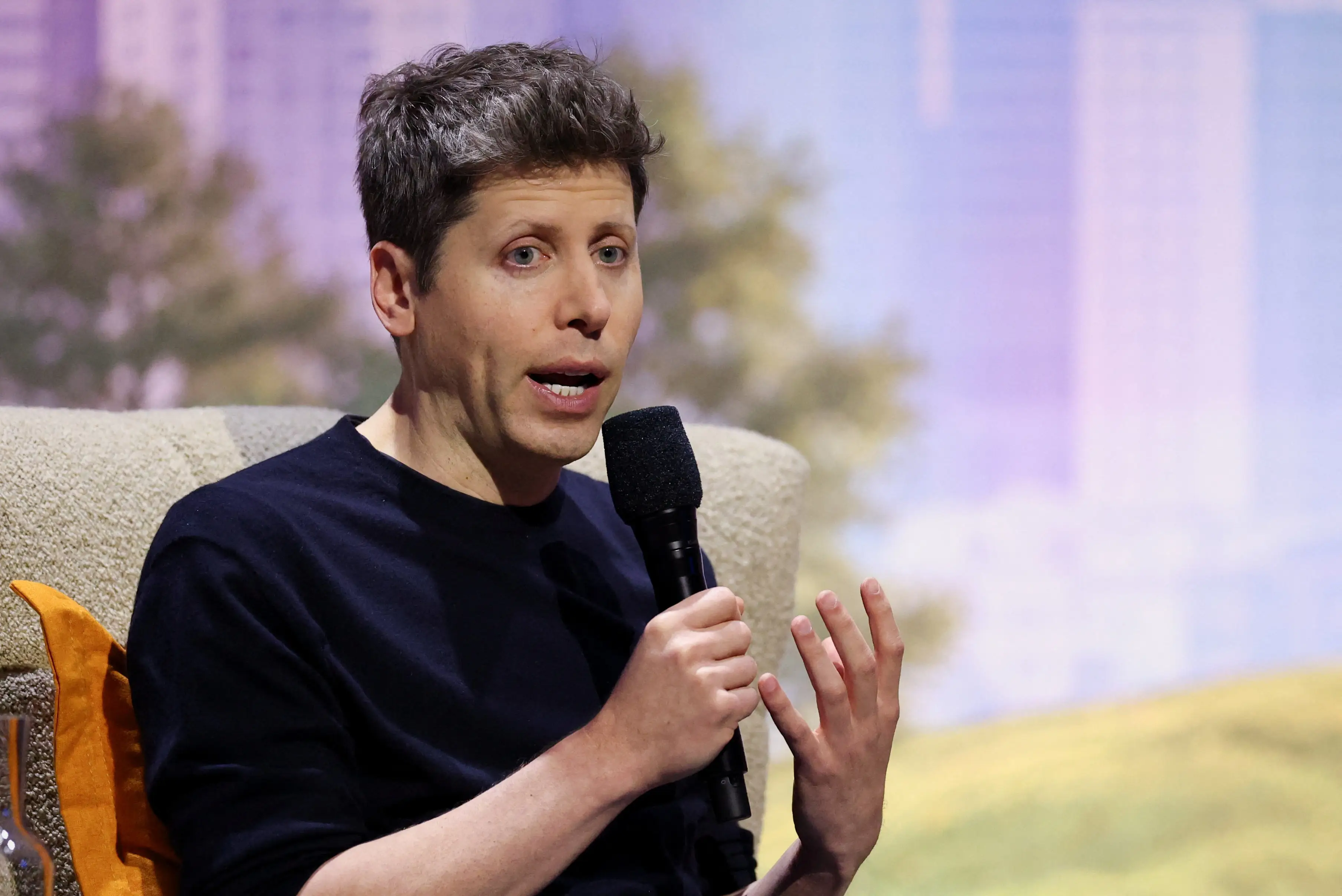 OpenAI CEO Sam Altman at 2026 Dreamforce conference in San Francisco, on September 15, 2026