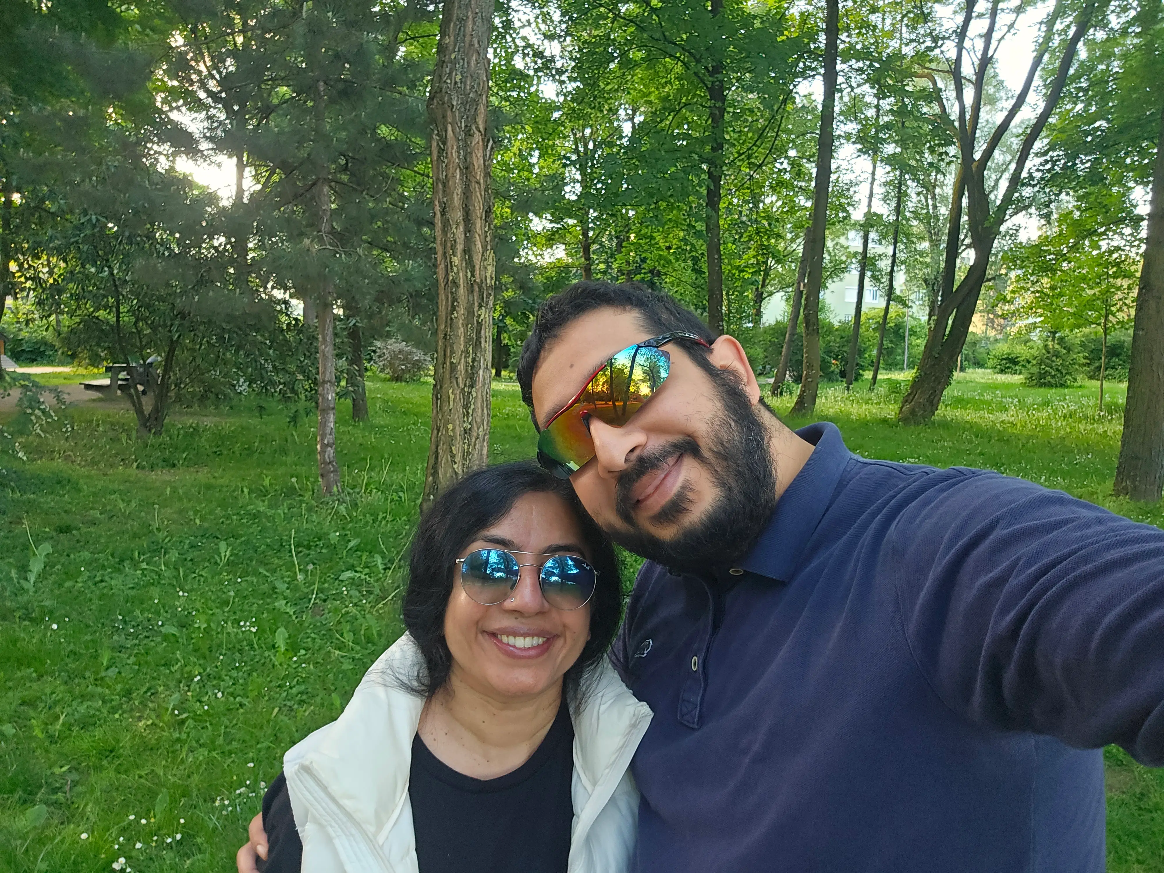 Couple selfie