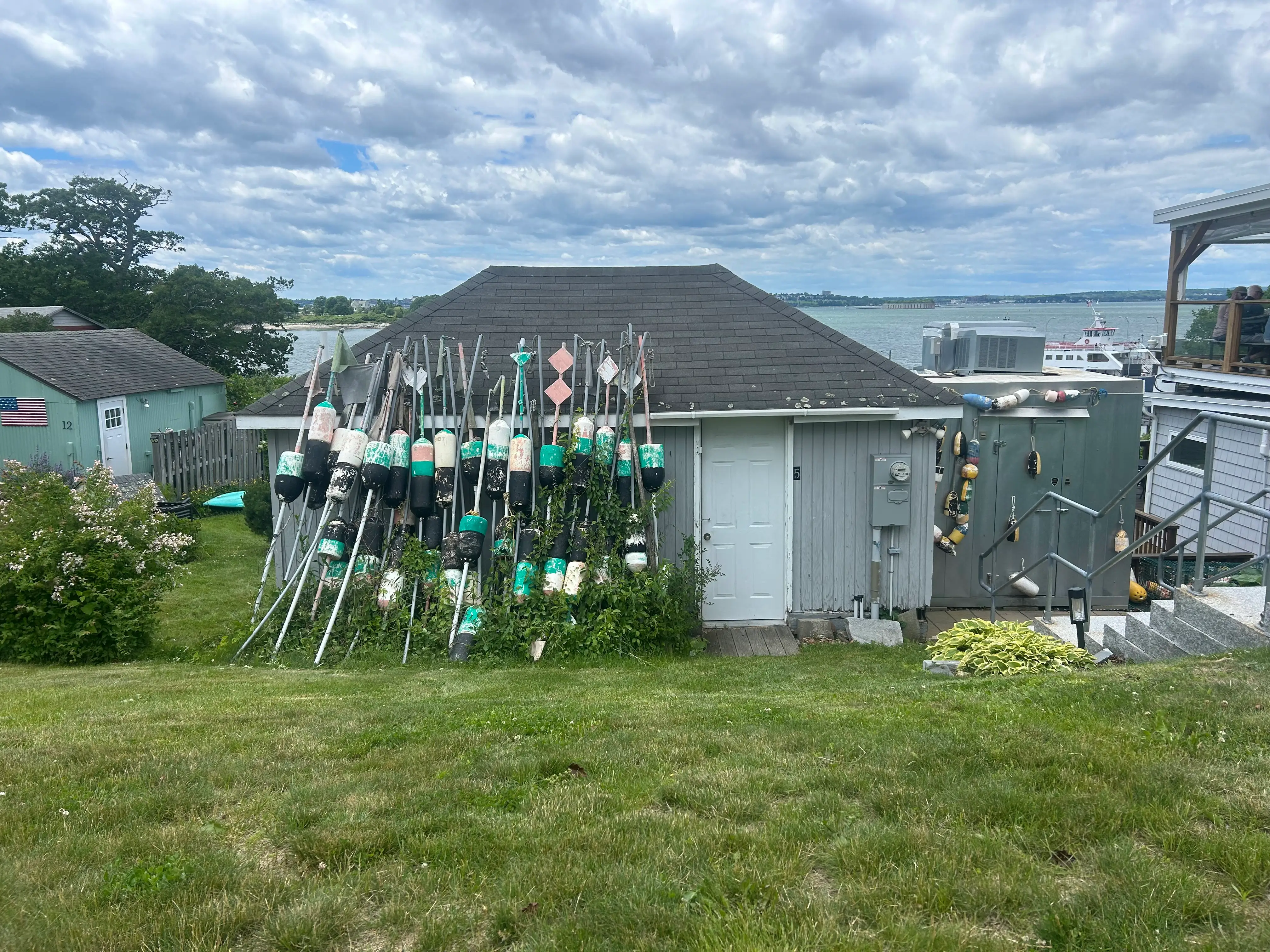 Restaurant on an island in Maine
