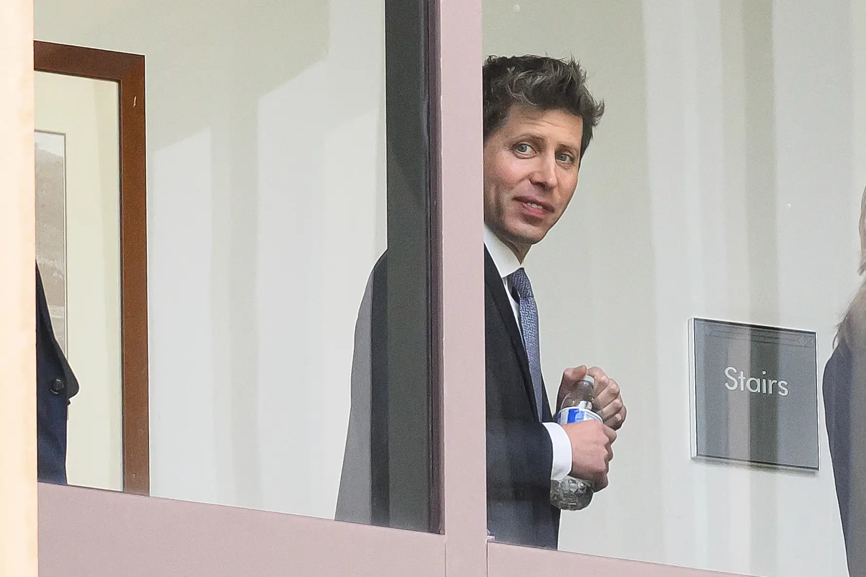 OpenAI CEO Sam Altman inside Oakland's federal courthouse on May 12, 2026.