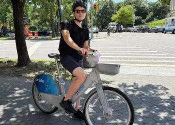 This artist hacked a CitiBike to make NYC’s affordability crisis harder to ignore