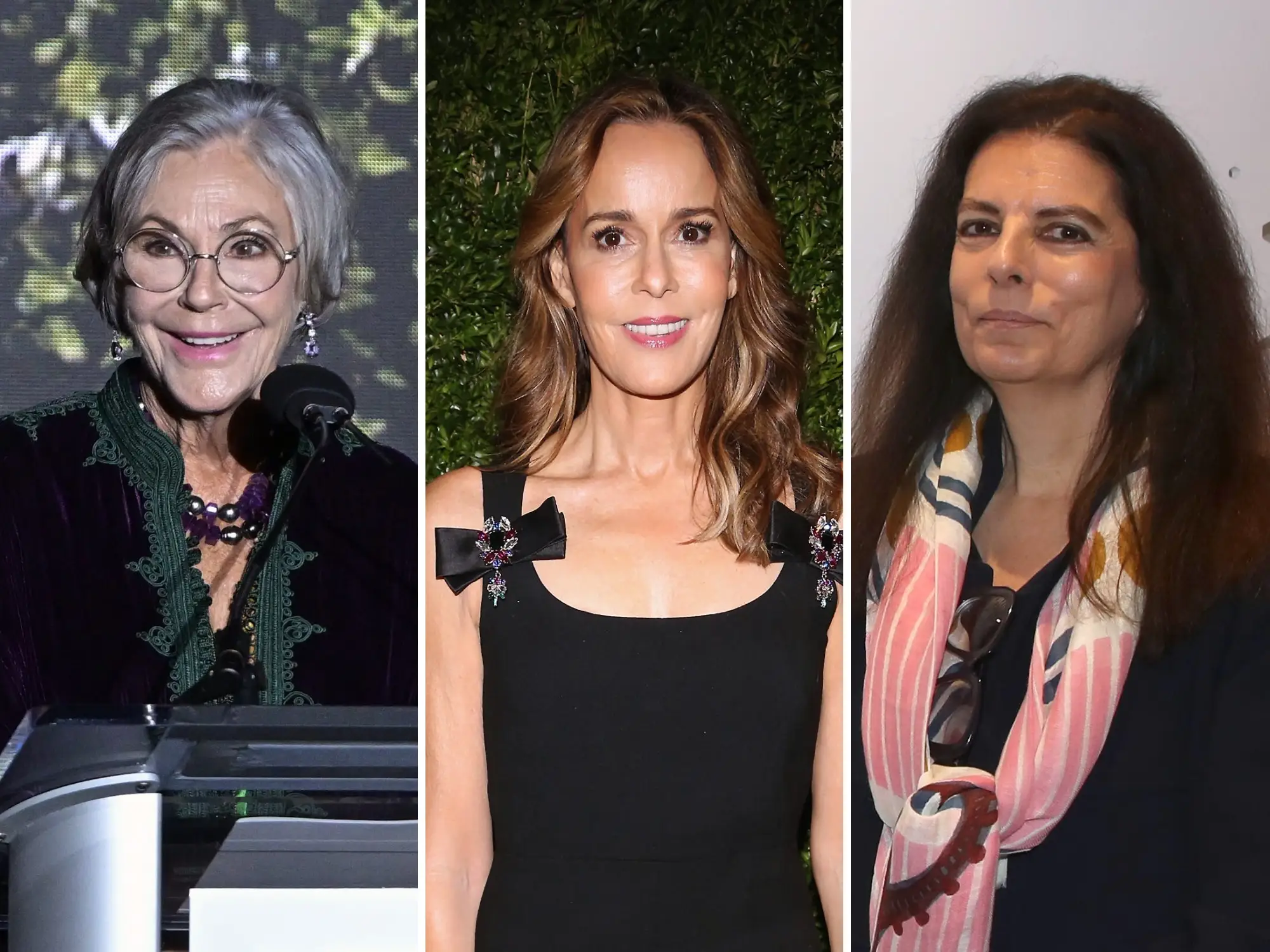 Alice Walton, Julia Koch, and Françoise Bettencourt Meyers .